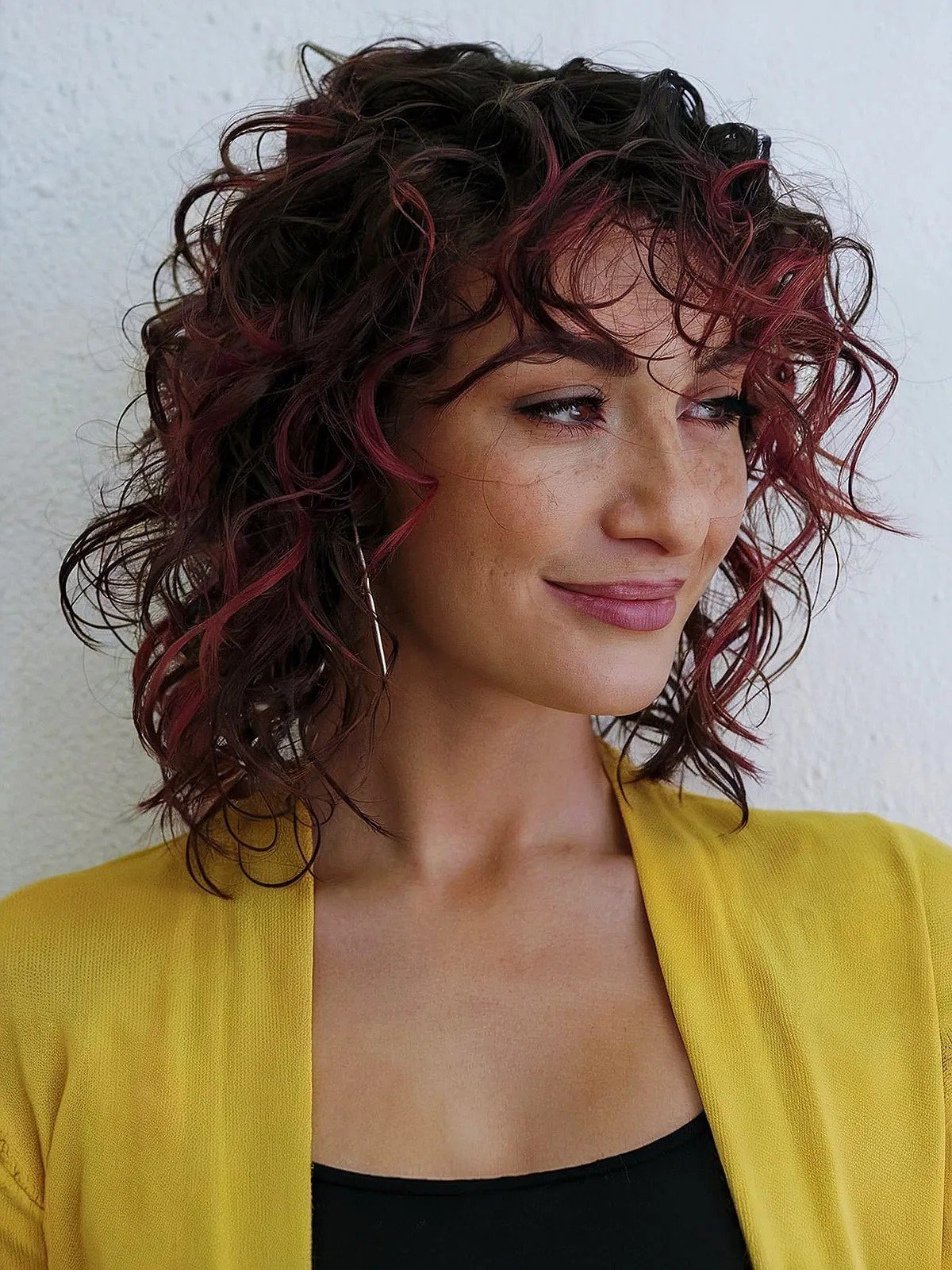 21 Trendiest Curly, Shaggy Lob Haircuts for Curly-Haired Women