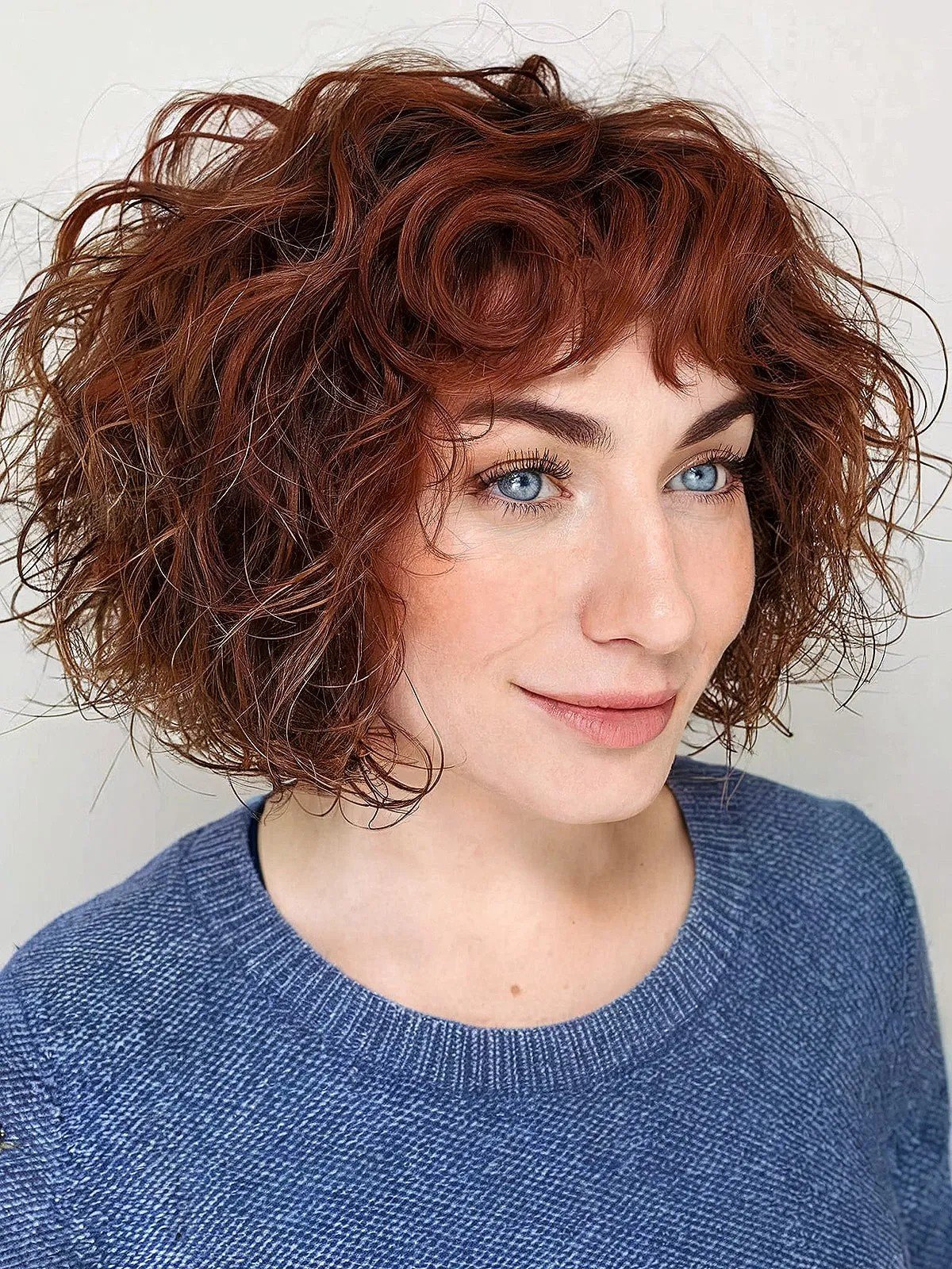 21 Trendiest Curly, Shaggy Lob Haircuts for Curly-Haired Women