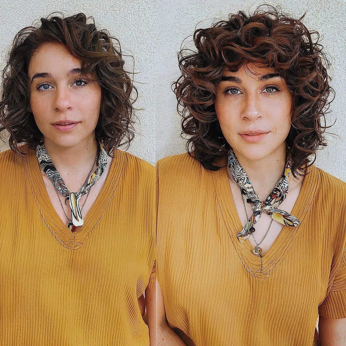 21 Trendiest Curly, Shaggy Lob Haircuts for Curly-Haired Women