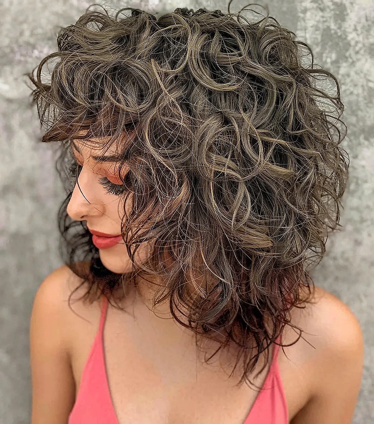 21 Trendiest Curly, Shaggy Lob Haircuts for Curly-Haired Women