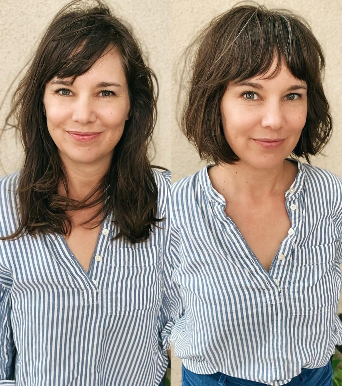 35 Bob with Curtain Bangs Hairstyle Ideas for Modern, Beachy Women