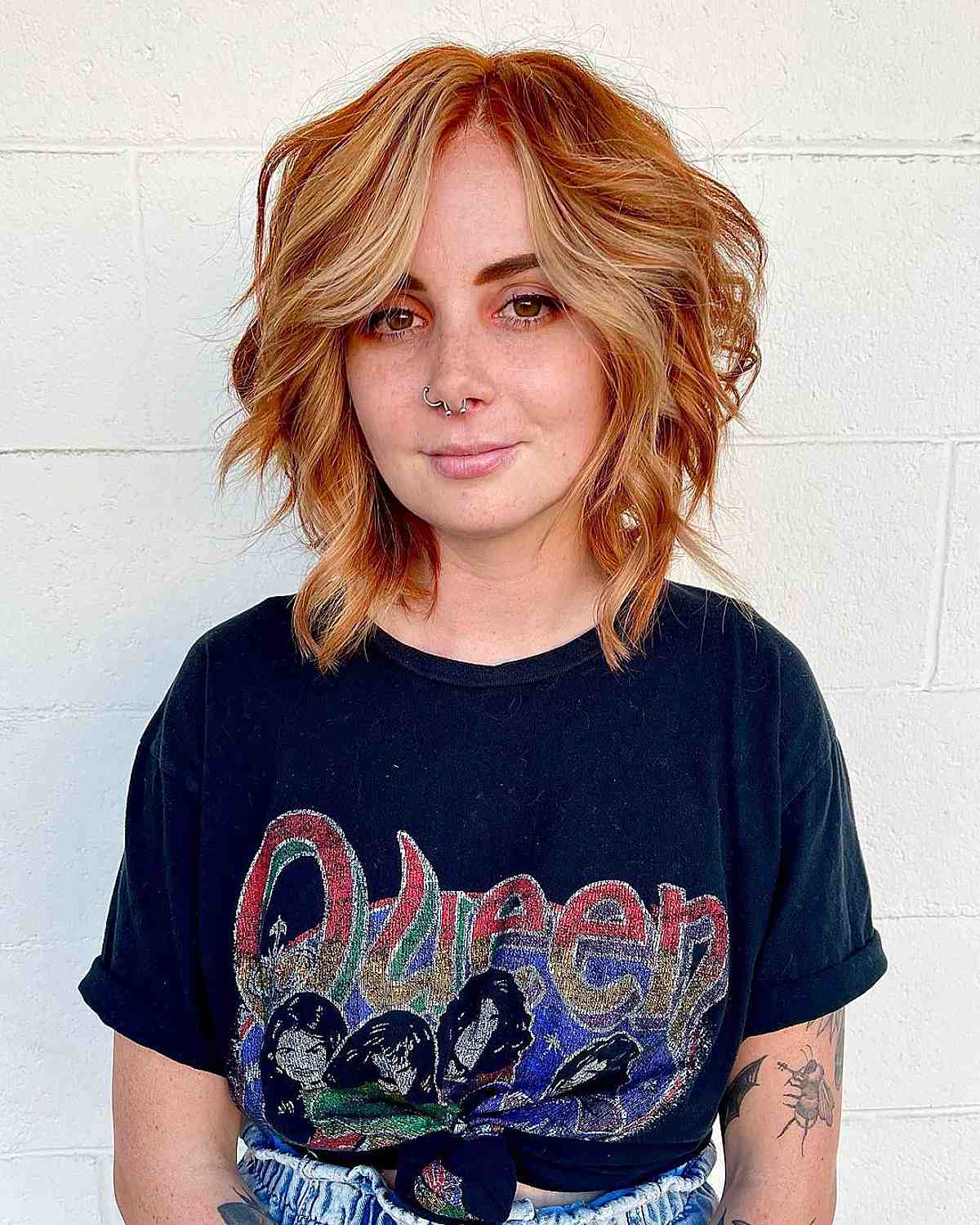35 Bob with Curtain Bangs Hairstyle Ideas for Modern, Beachy Women