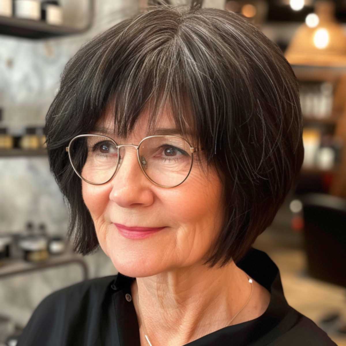 35 Trendy Choppy Bob with Bangs for a Modern Beachy Style