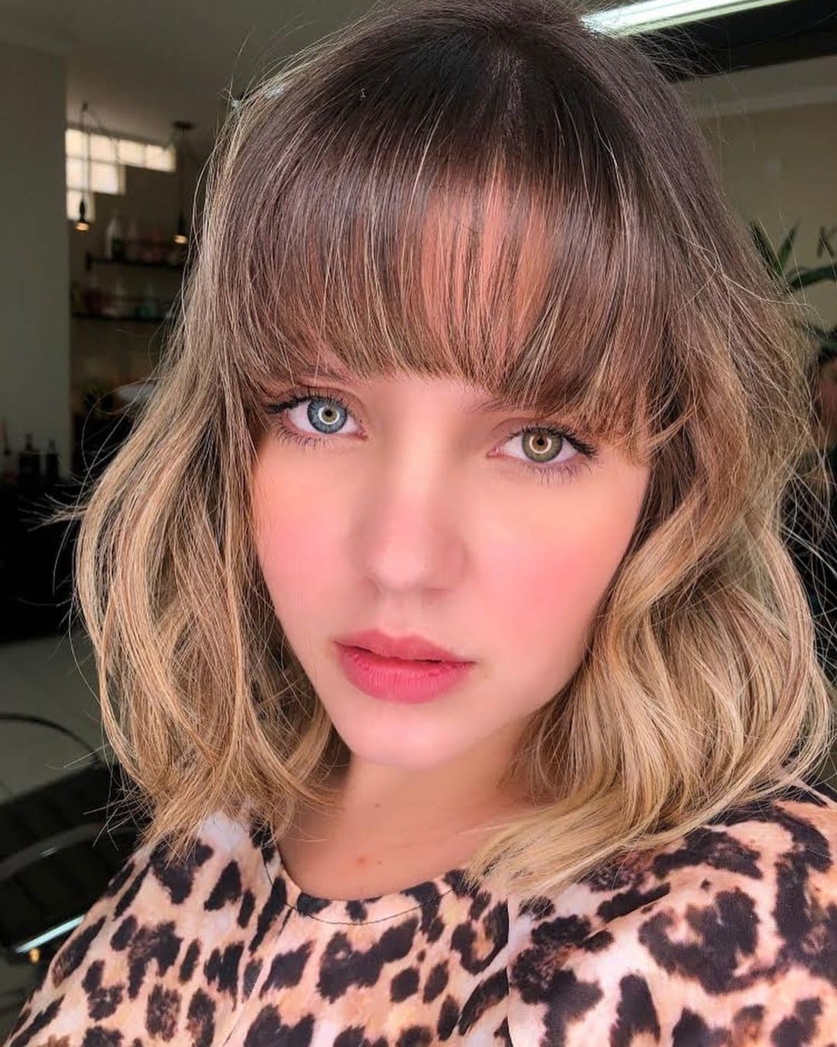 35 Trendy Choppy Bob with Bangs for a Modern Beachy Style