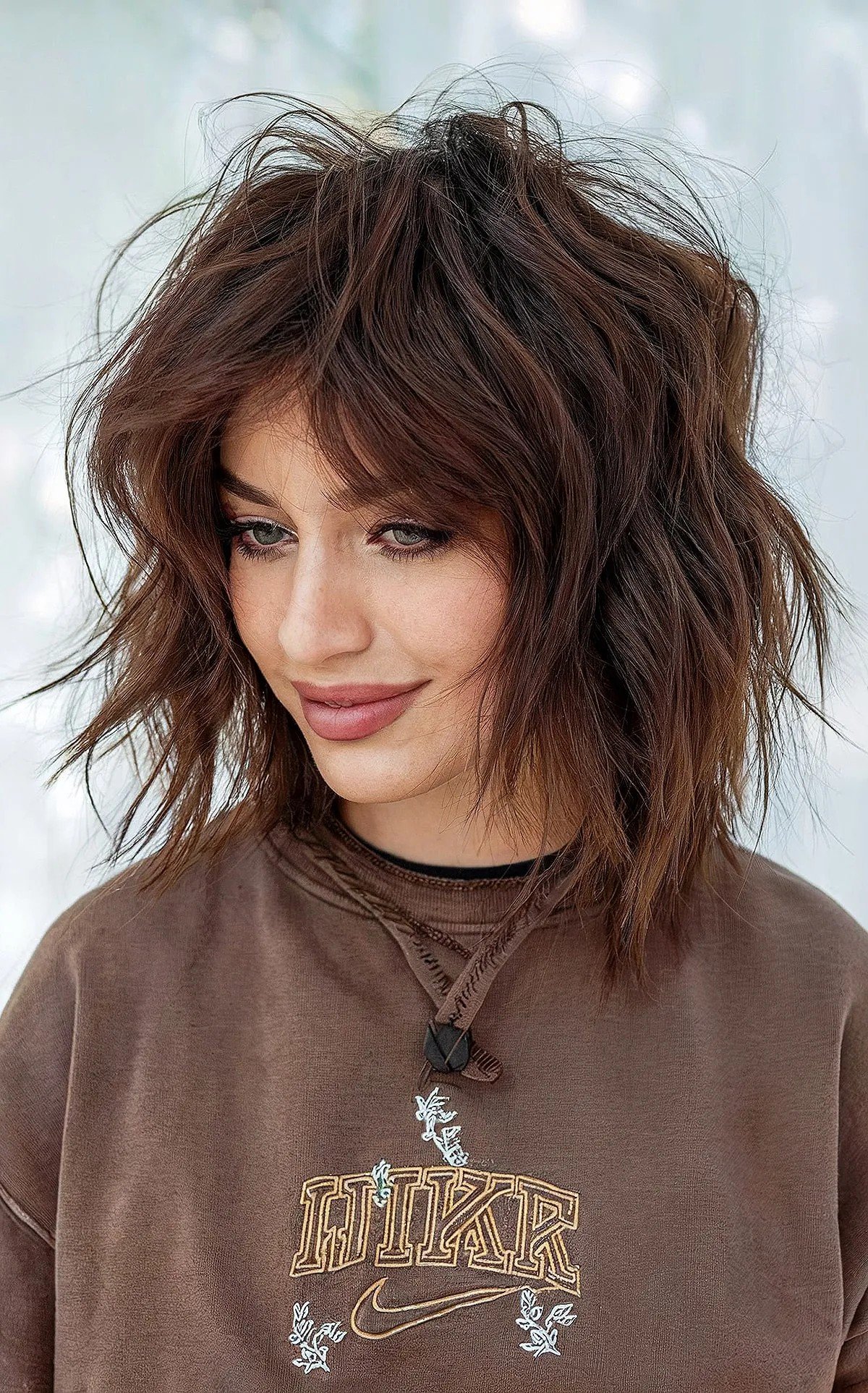 28 Coolest Long Choppy Bob Haircuts for That Beachy Lob Look