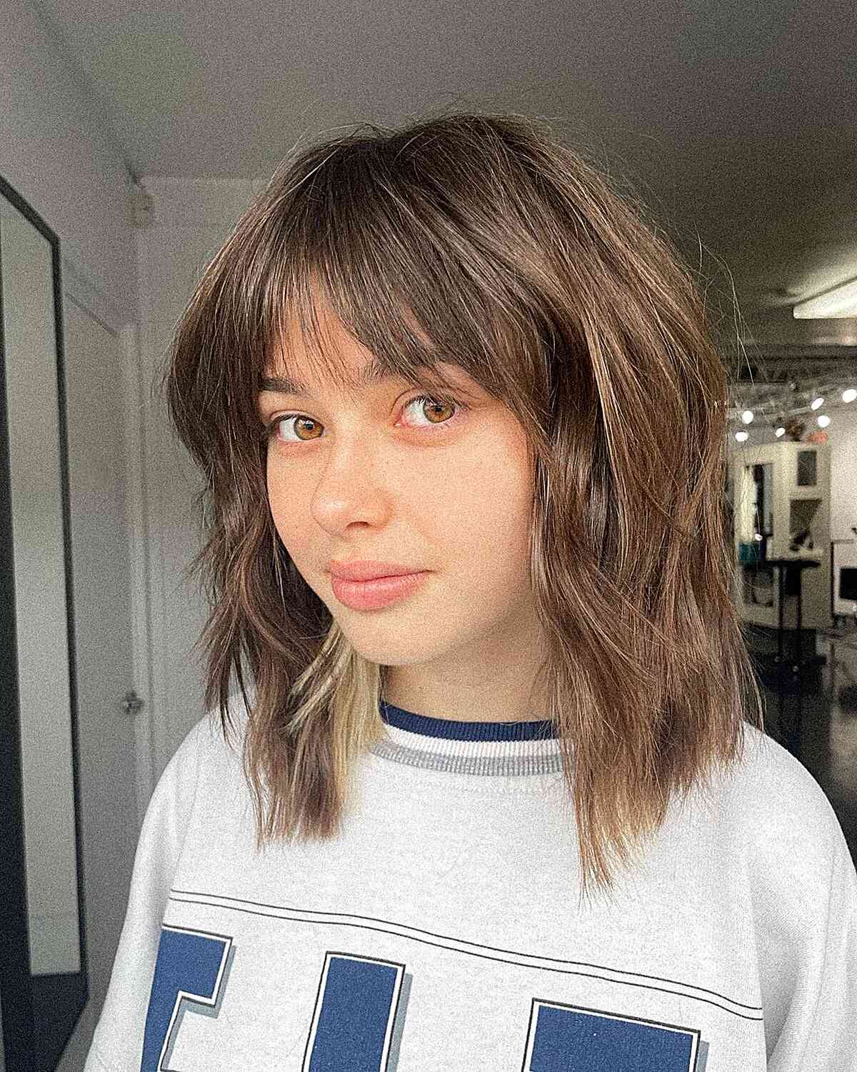 23 Flattering Long Bob Haircuts for Women with Full and Round Faces