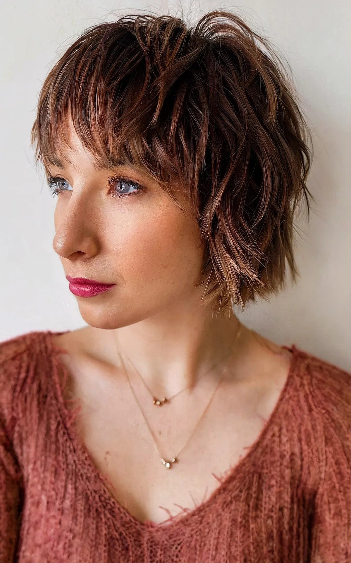 These 34 Short Shaggy Bob Haircuts Are The On-Trend Look Right Now