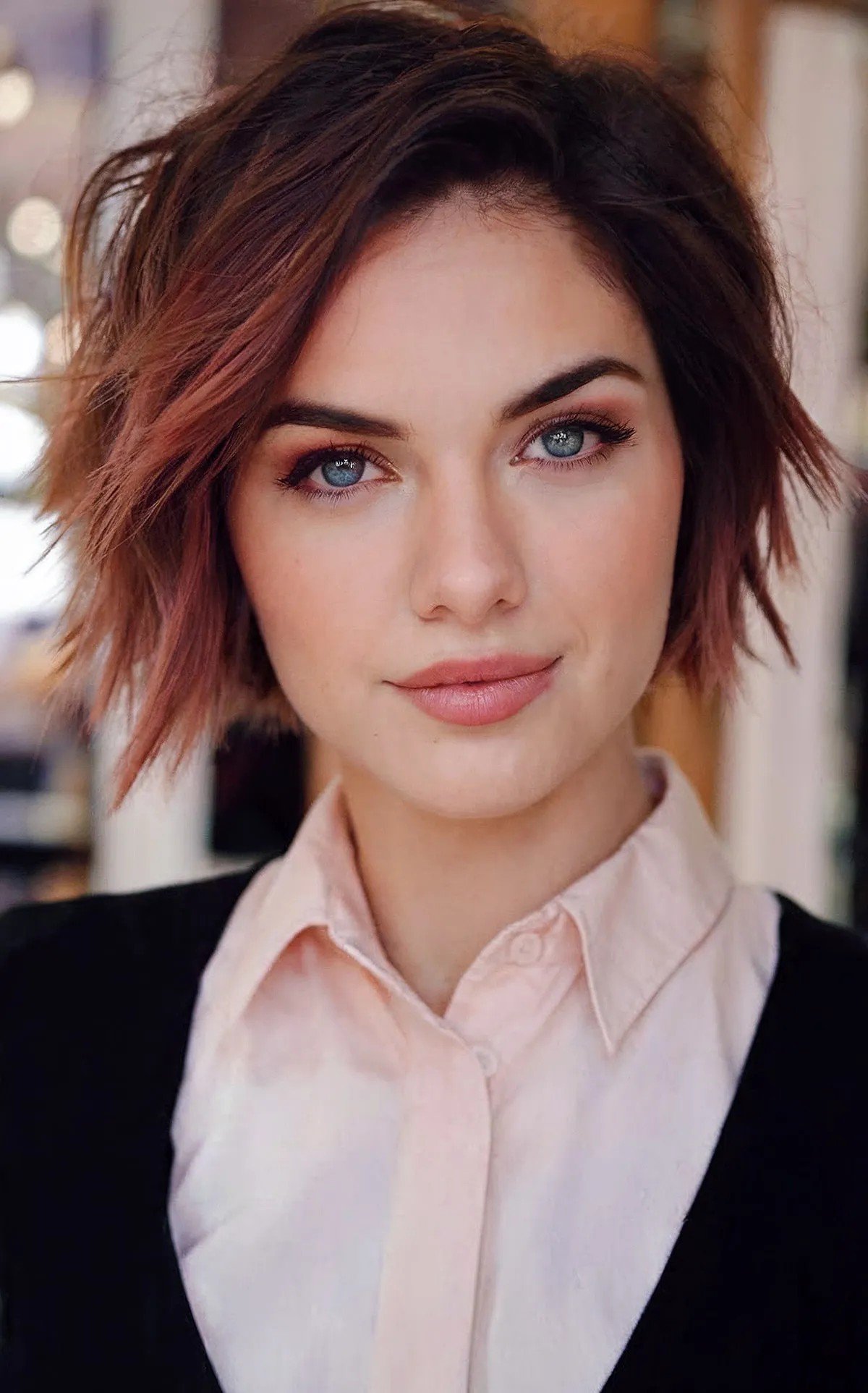 These 34 Short Shaggy Bob Haircuts Are The On-Trend Look Right Now