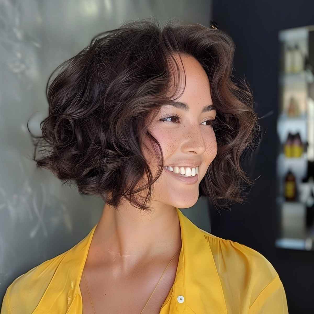 23 Stacked, Short Curly Bob Haircuts to Enhance Your Natural Curls