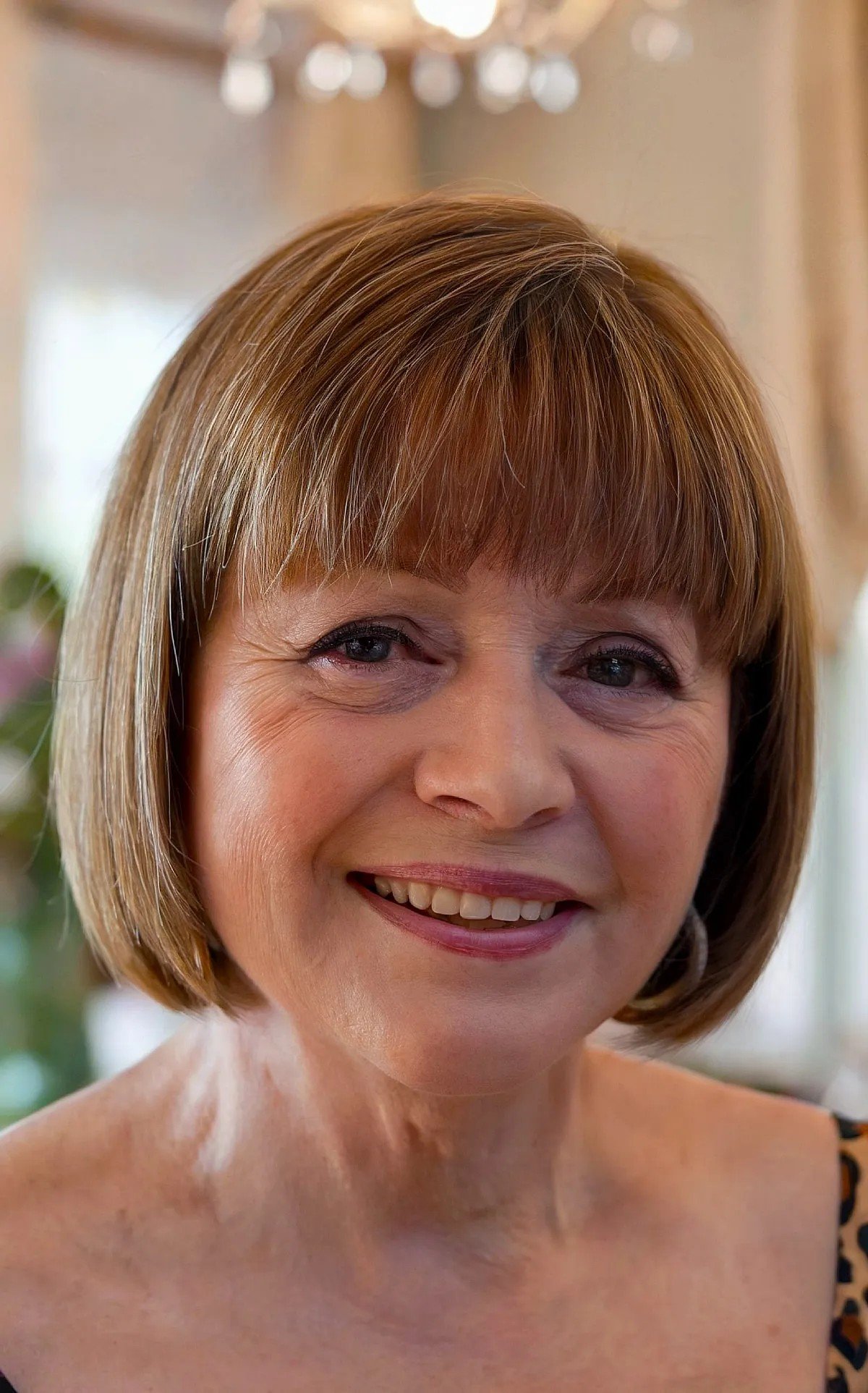 41 Easy and Stylish Short Bobs With Bangs for Women Over 60