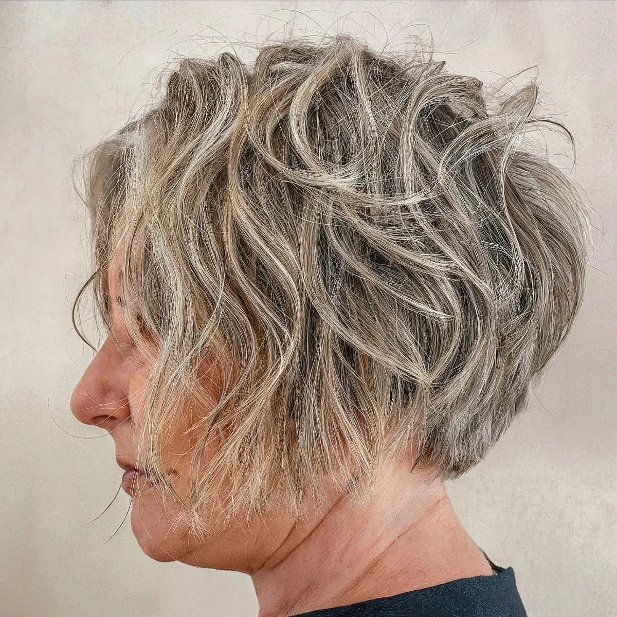 41 Easy and Stylish Short Bobs With Bangs for Women Over 60