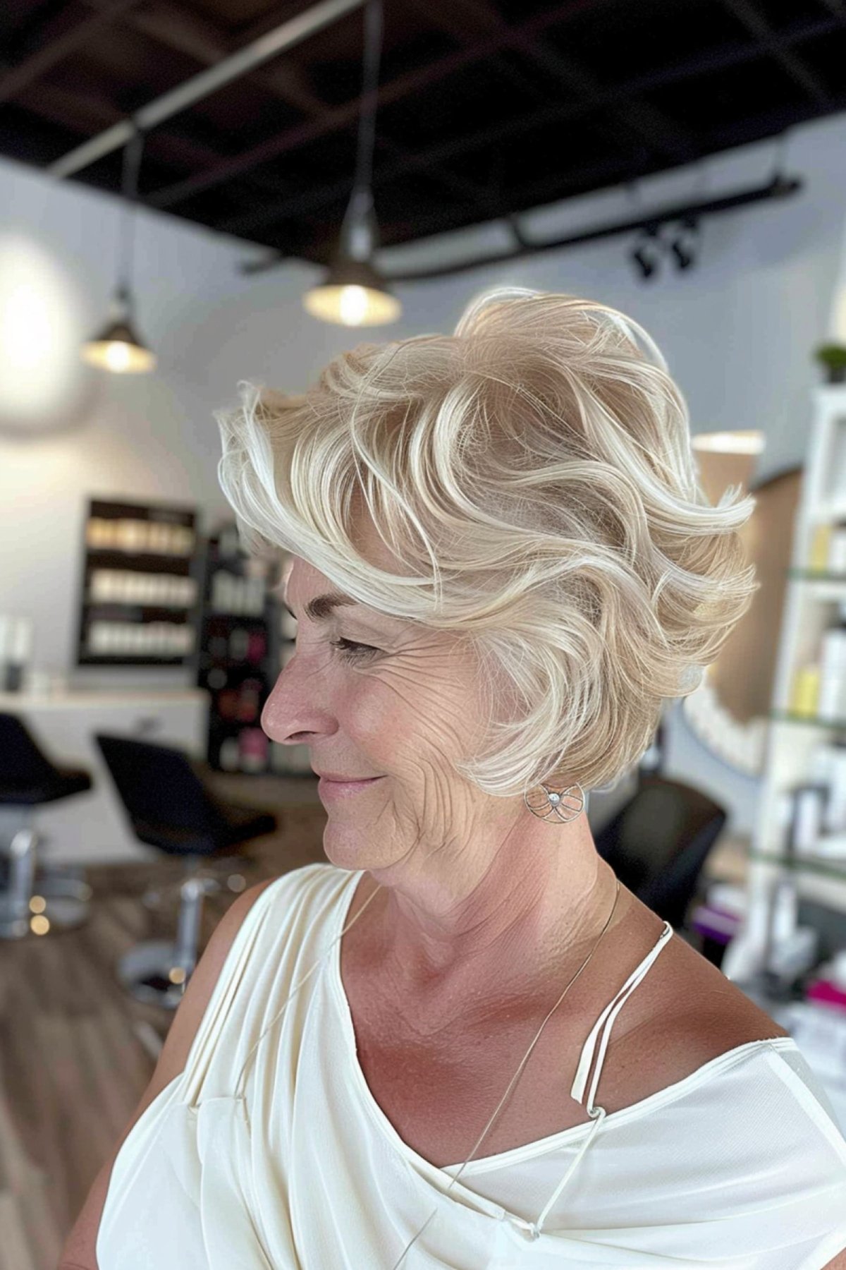 41 Easy and Stylish Short Bobs With Bangs for Women Over 60