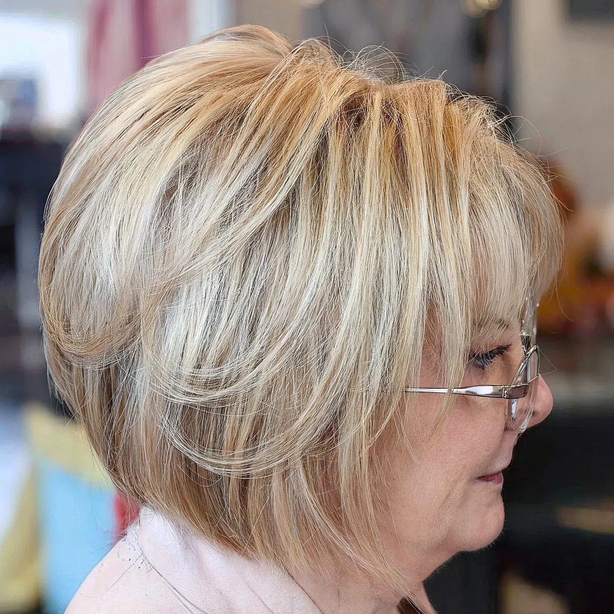 41 Easy and Stylish Short Bobs With Bangs for Women Over 60