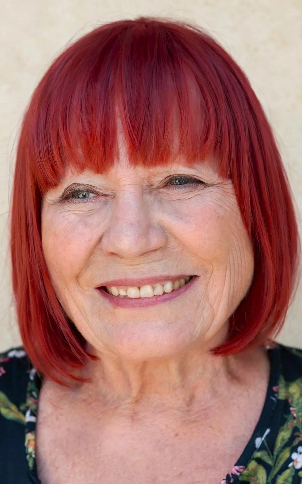 41 Easy and Stylish Short Bobs With Bangs for Women Over 60