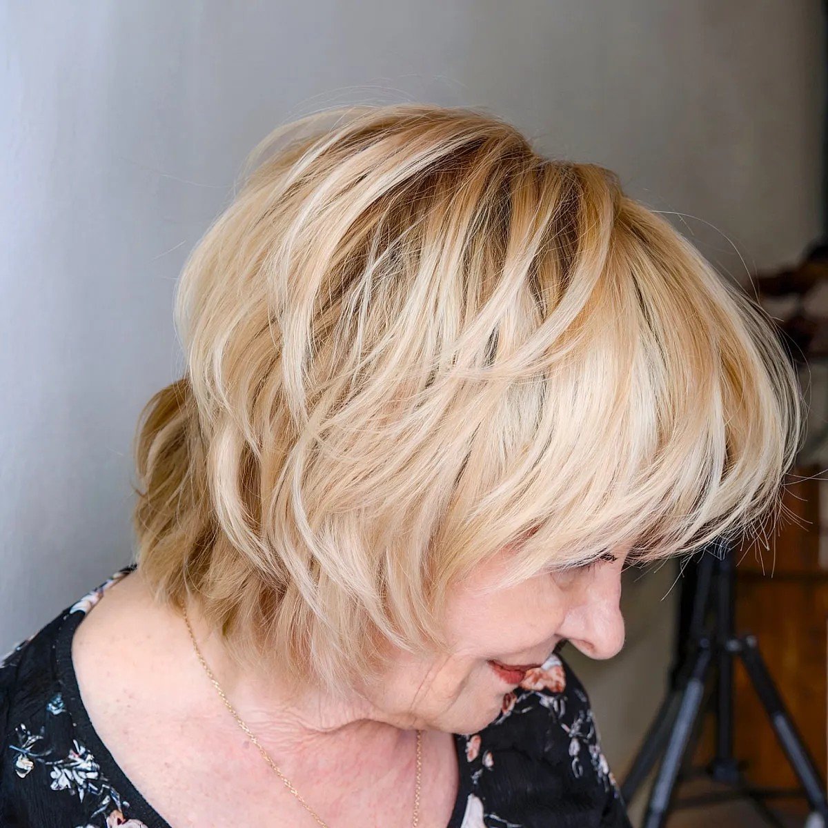 41 Easy and Stylish Short Bobs With Bangs for Women Over 60