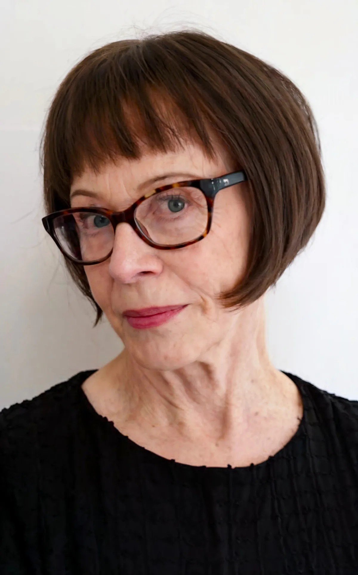 41 Easy and Stylish Short Bobs With Bangs for Women Over 60
