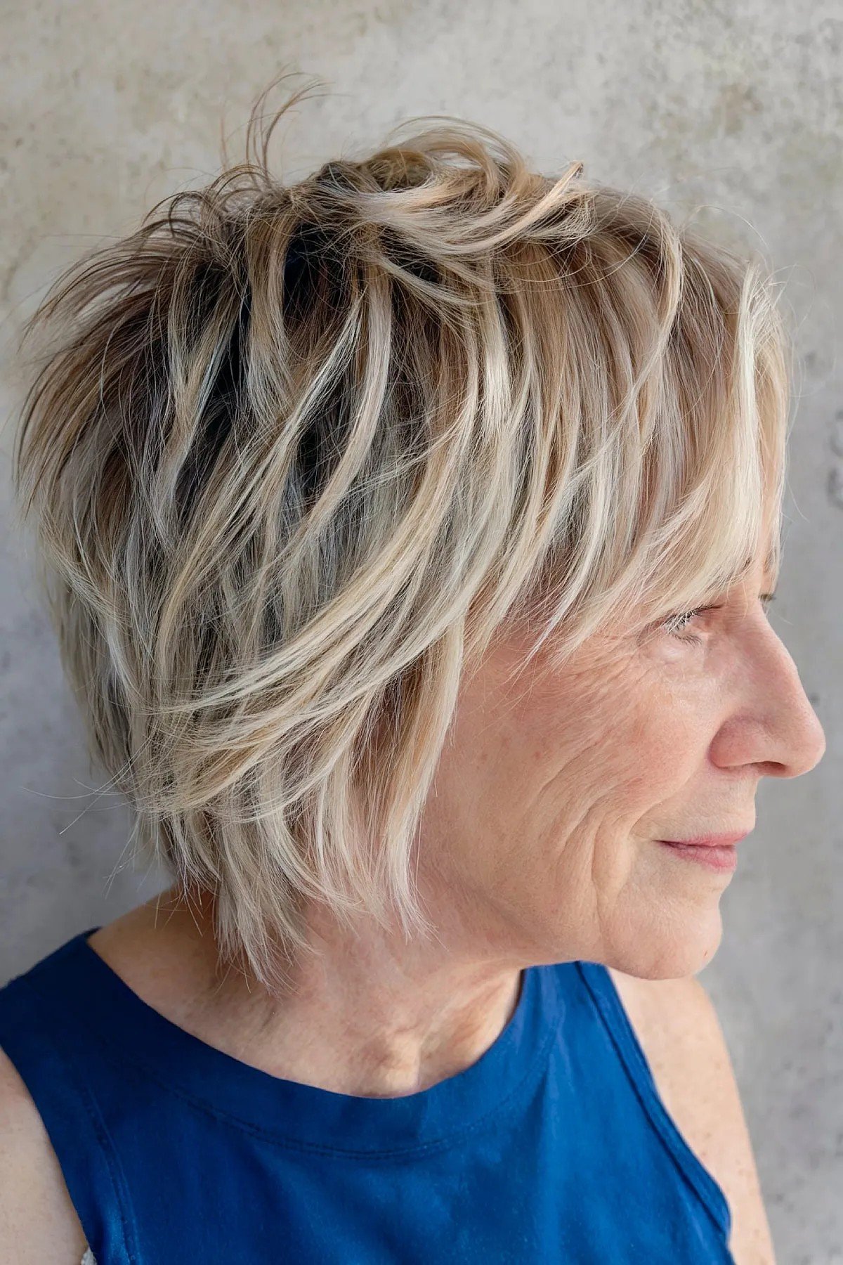 41 Easy and Stylish Short Bobs With Bangs for Women Over 60