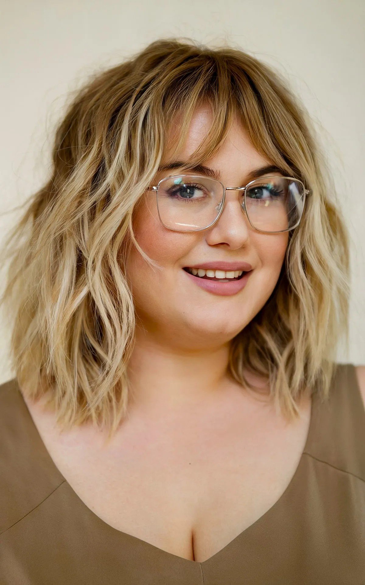 27 Flattering Bob Cuts with Bangs for Women with Round Faces
