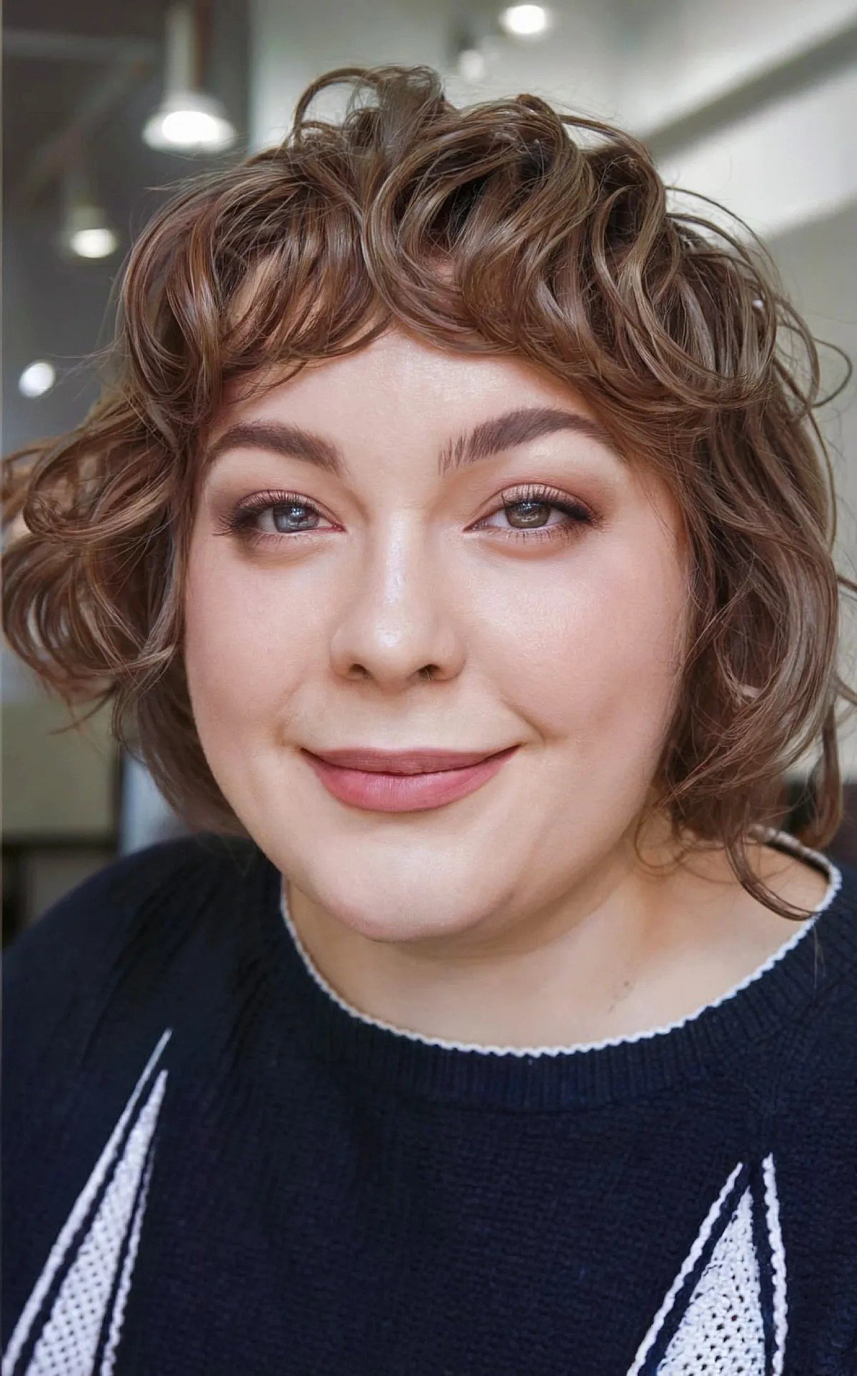 27 Flattering Bob Cuts with Bangs for Women with Round Faces