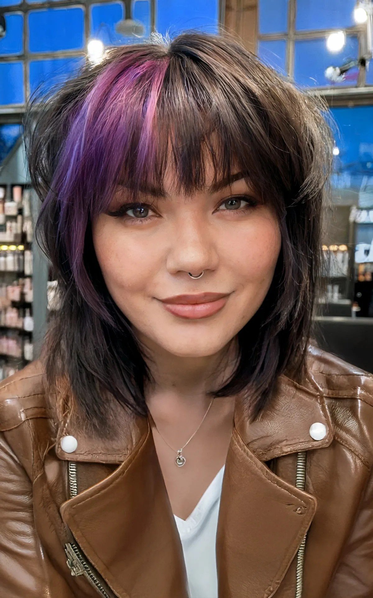 27 Flattering Bob Cuts with Bangs for Women with Round Faces