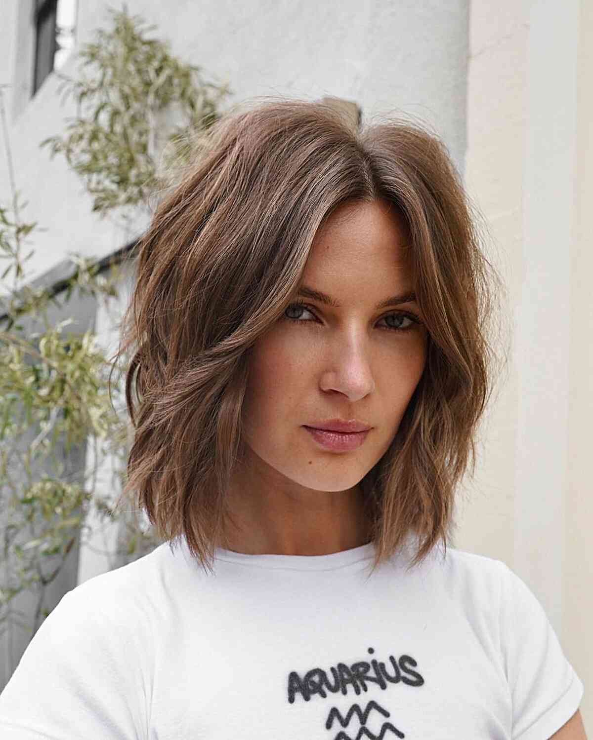 37 Coolest Shaggy Lob Haircut Ideas