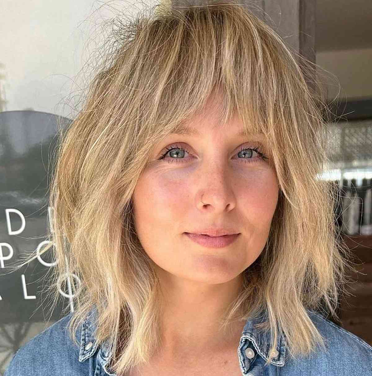 37 Coolest Shaggy Lob Haircut Ideas