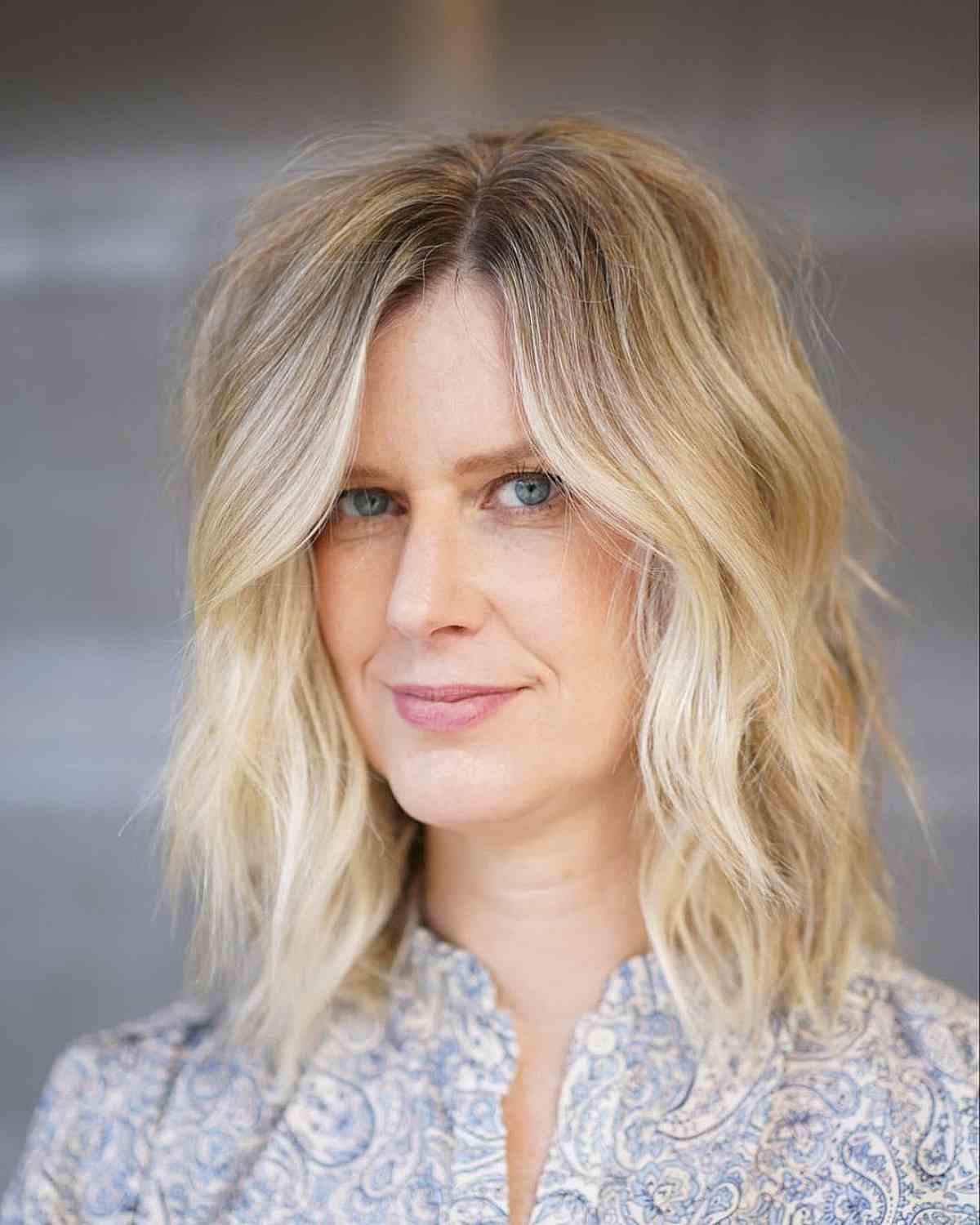 37 Coolest Shaggy Lob Haircut Ideas