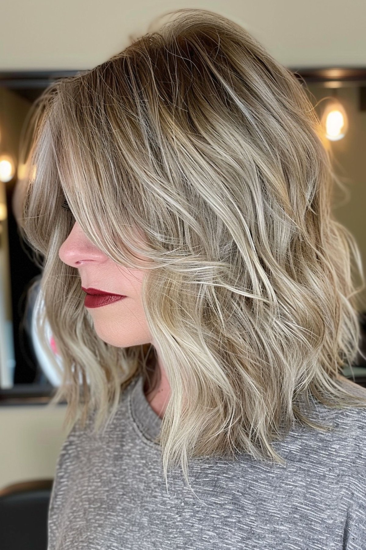 37 Coolest Shaggy Lob Haircut Ideas