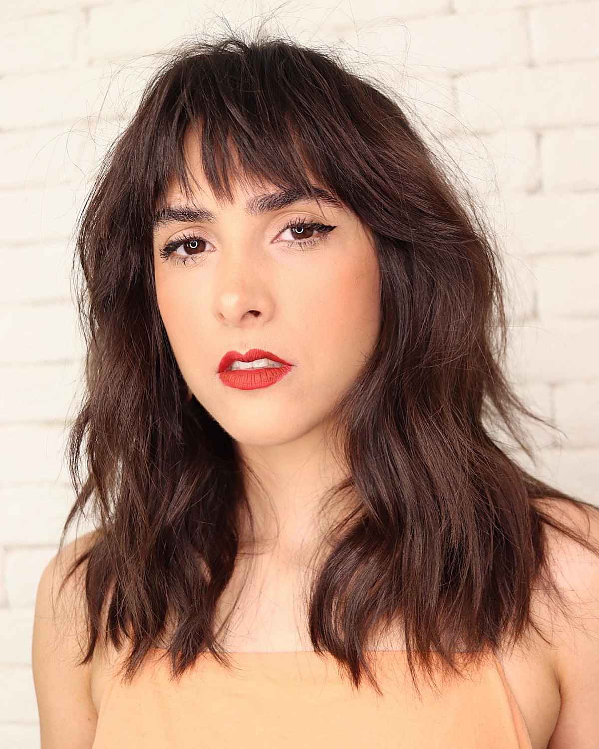 37 Coolest Shaggy Lob Haircut Ideas