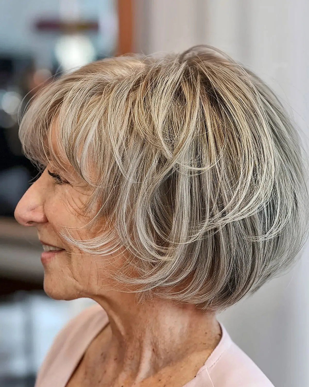 32 Classic Short Bob Haircuts for Ladies Over 60 Who Want a Youthful Style