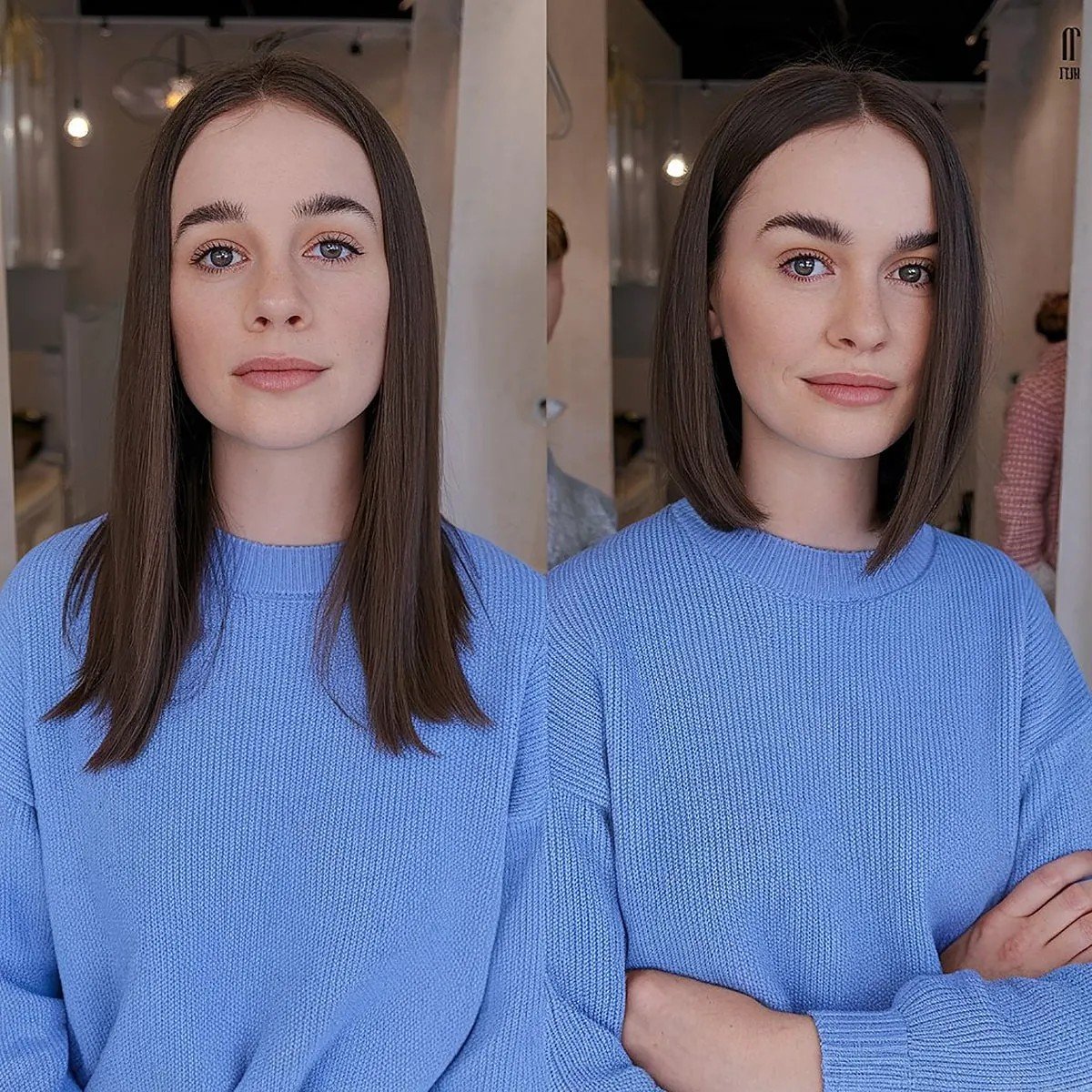 61 Straight Bob Haircut Ideas for a Sleek Bob Look