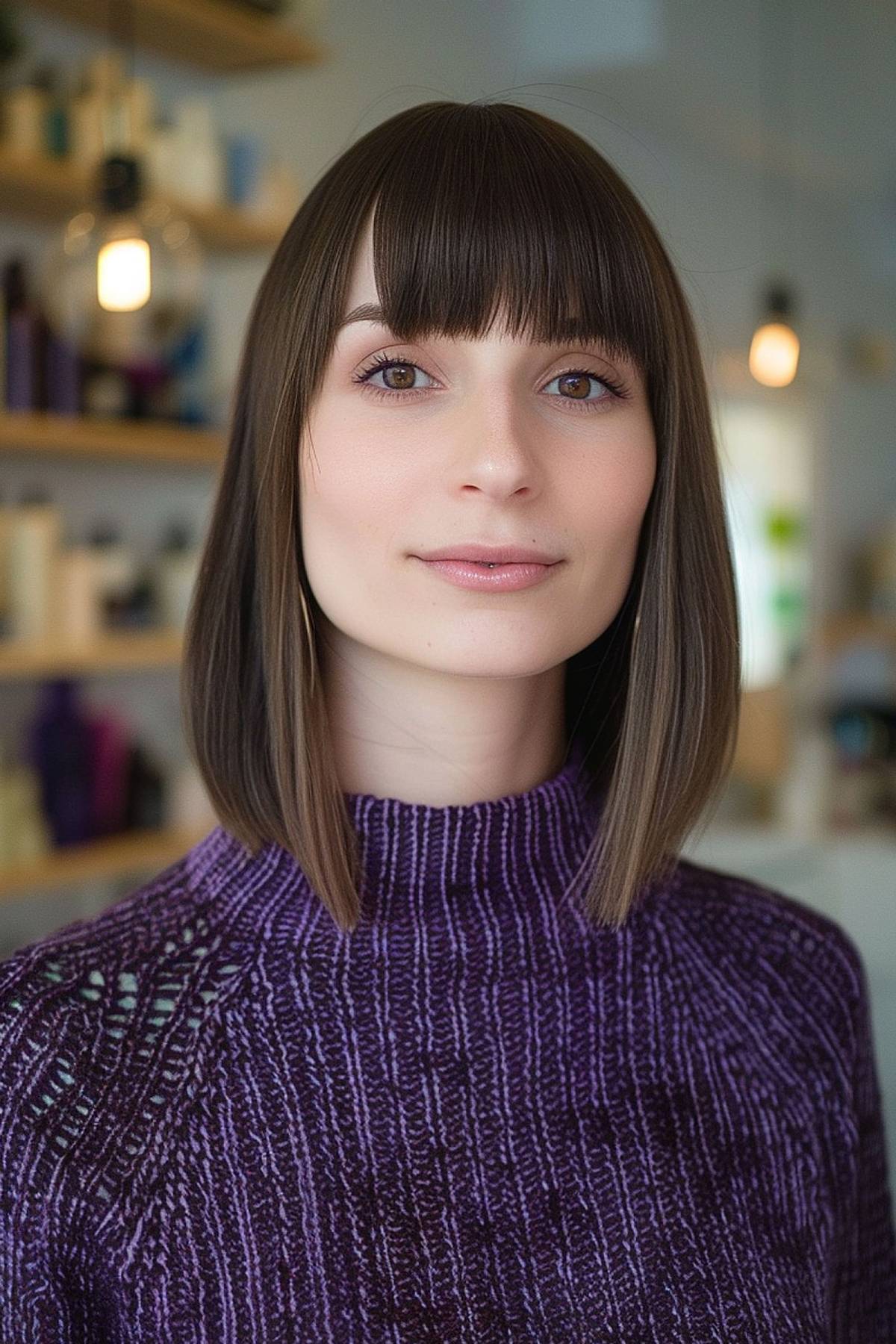 61 Straight Bob Haircut Ideas for a Sleek Bob Look
