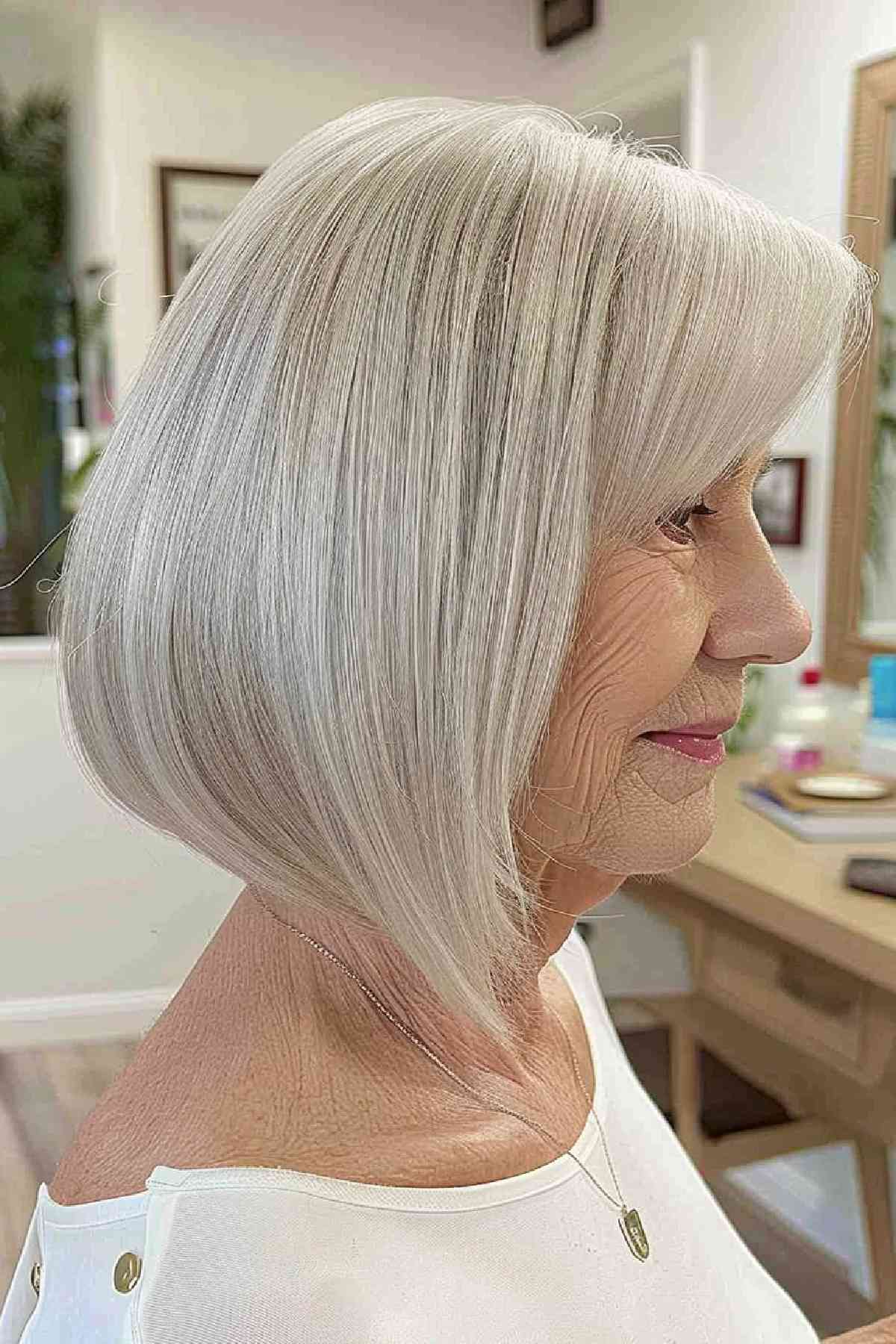 27 Stylish Bob Haircuts for Women Over 70 Who Want a Fashionable Look