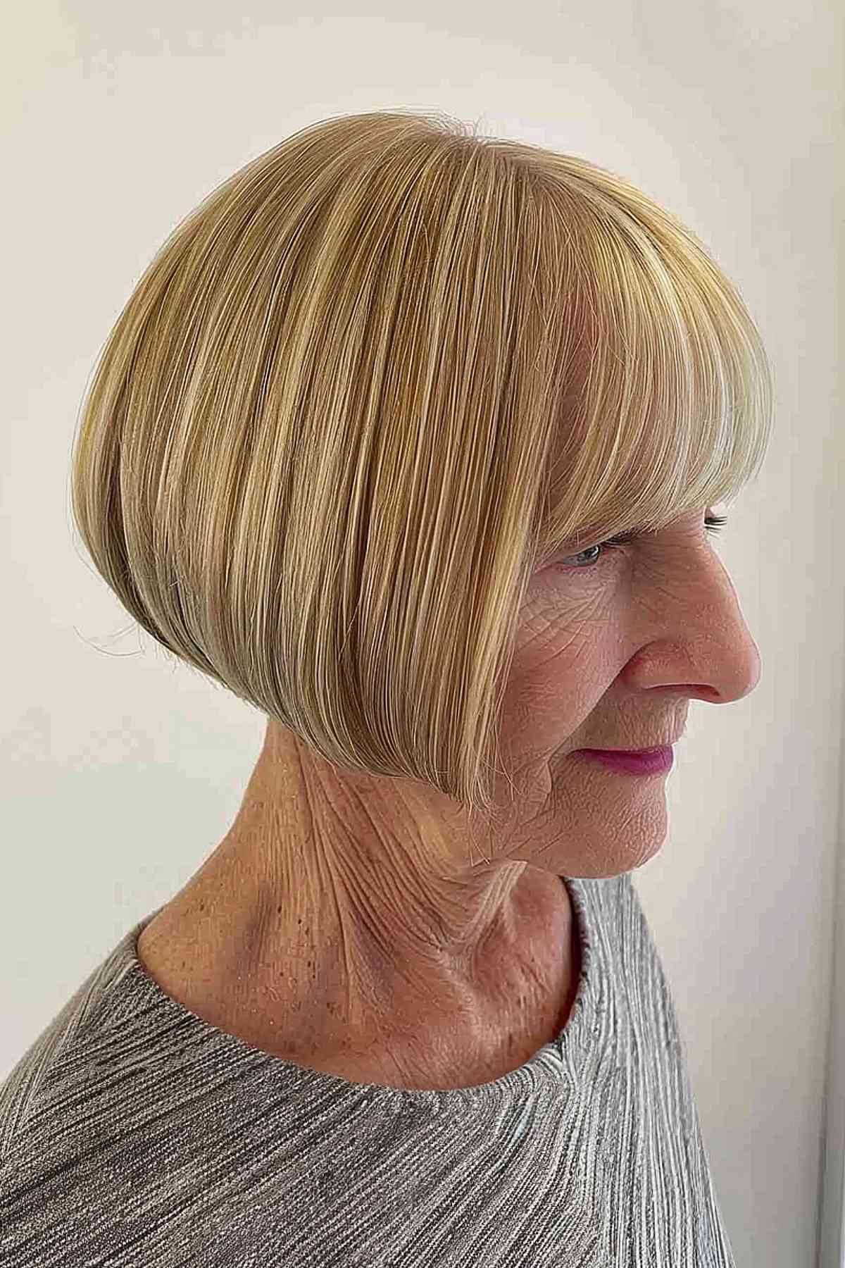 27 Stylish Bob Haircuts for Women Over 70 Who Want a Fashionable Look