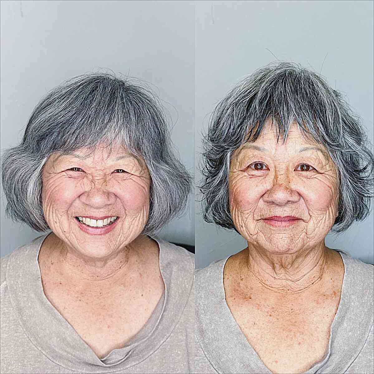 22 No-Fuss, Yet Stylish Short Bob Haircuts for Women Over 70