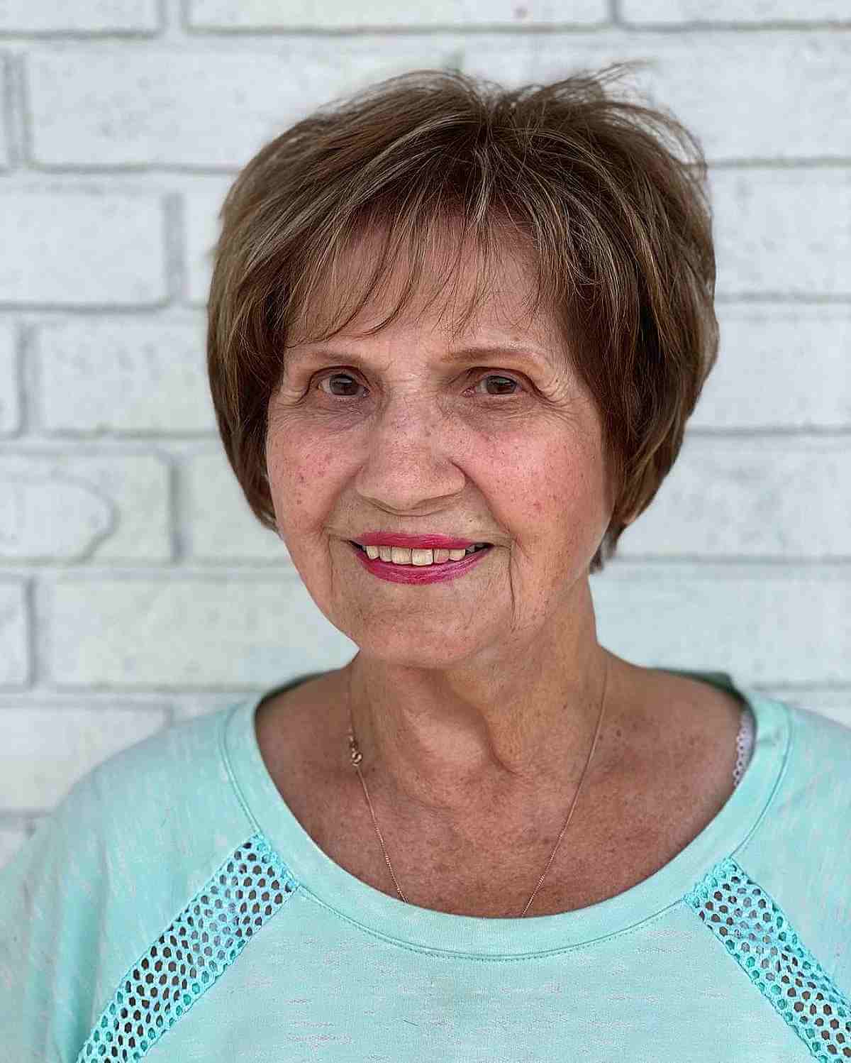 22 No-Fuss, Yet Stylish Short Bob Haircuts for Women Over 70