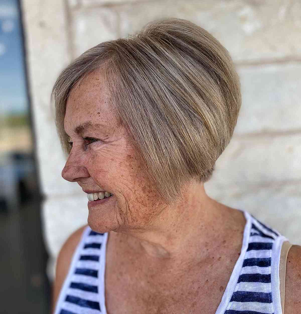 22 No-Fuss, Yet Stylish Short Bob Haircuts for Women Over 70