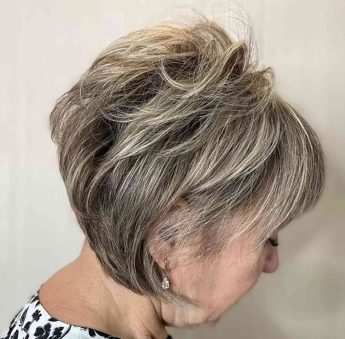 22 No-Fuss, Yet Stylish Short Bob Haircuts for Women Over 70
