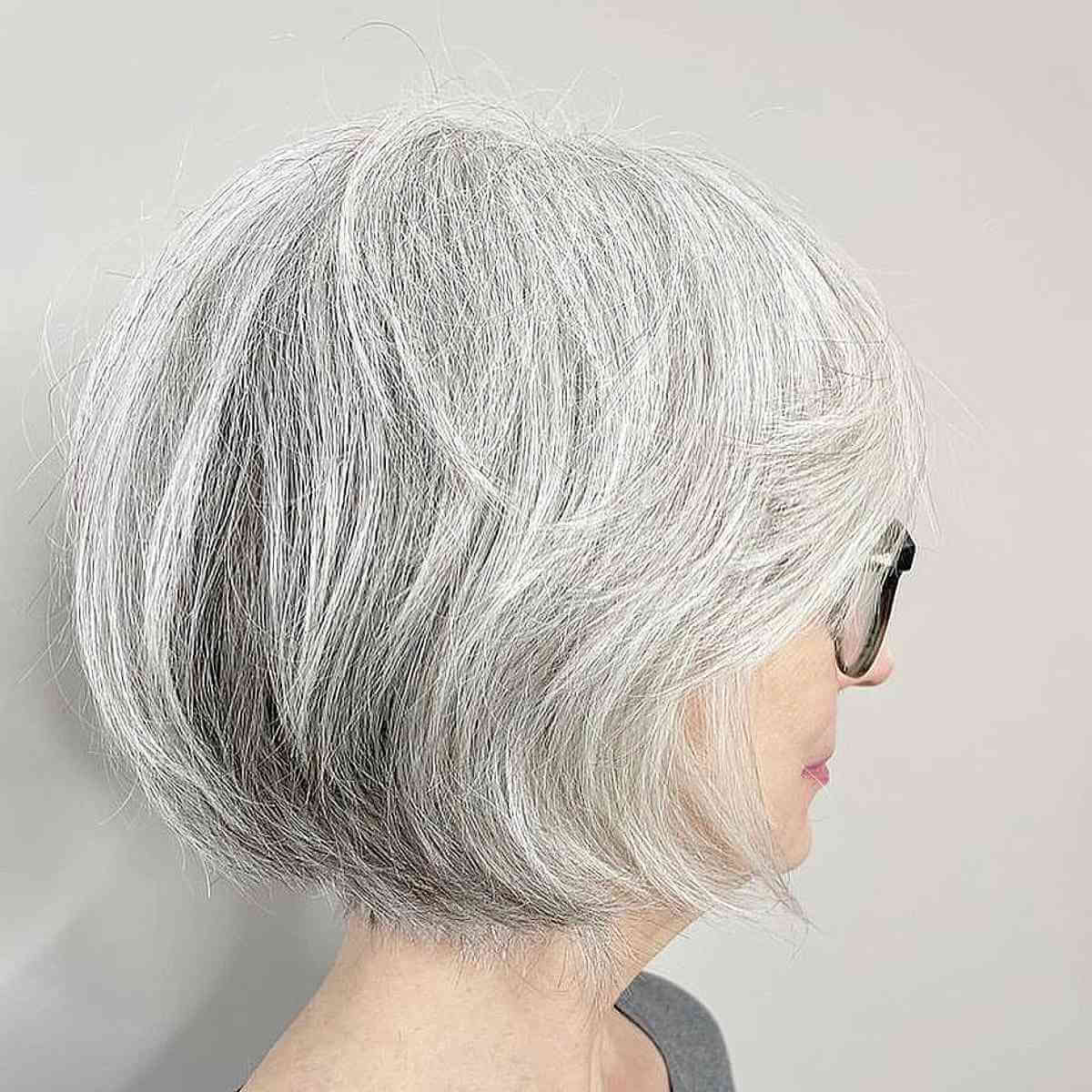 22 No-Fuss, Yet Stylish Short Bob Haircuts for Women Over 70