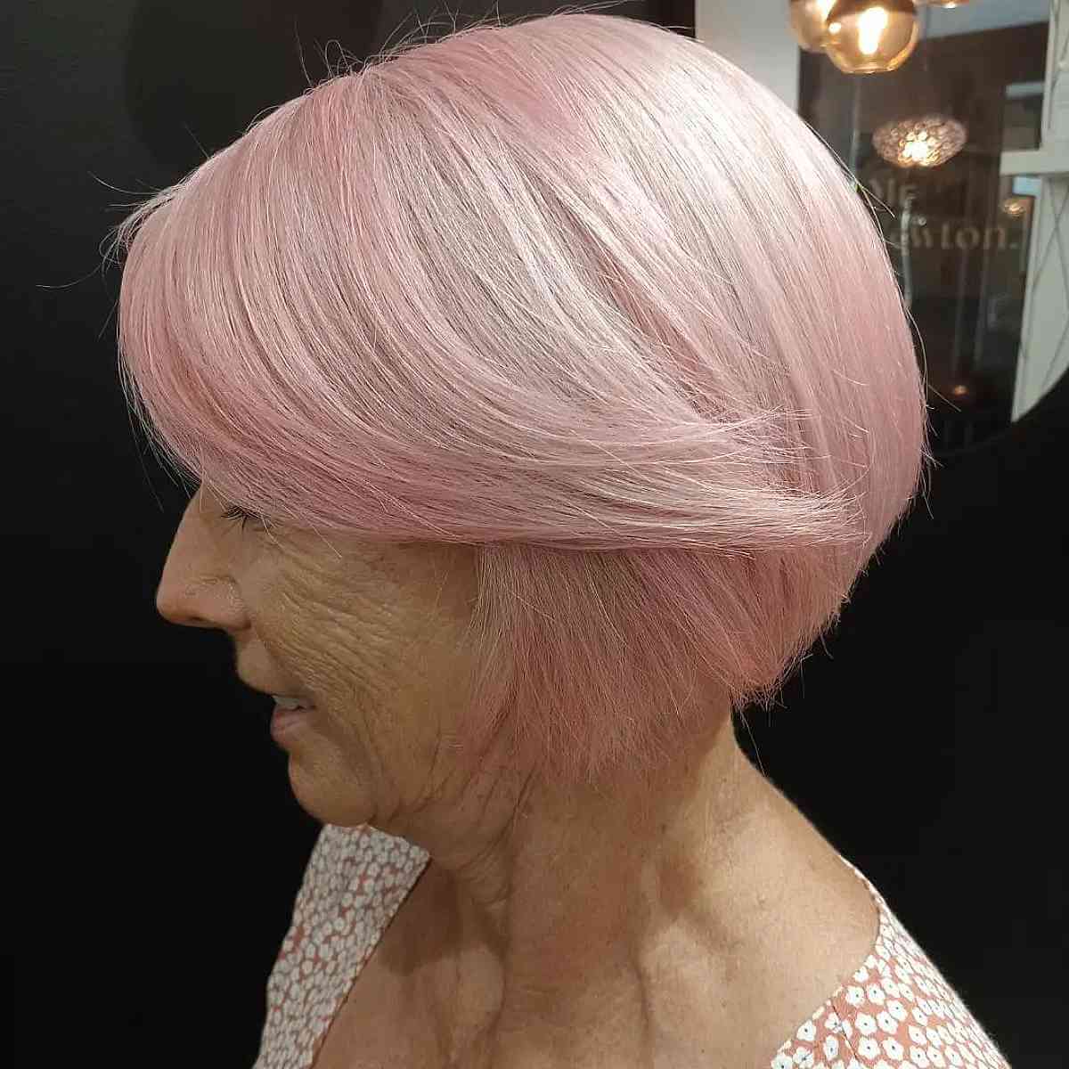 22 No-Fuss, Yet Stylish Short Bob Haircuts for Women Over 70