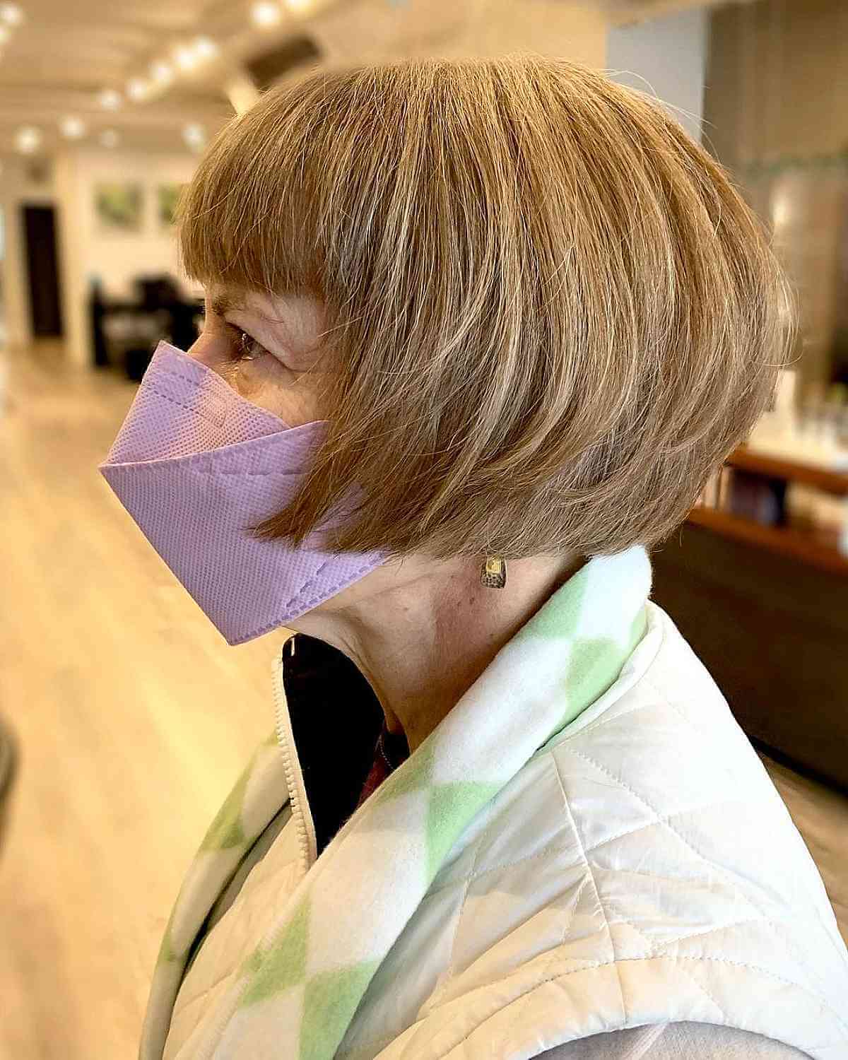 22 No-Fuss, Yet Stylish Short Bob Haircuts for Women Over 70