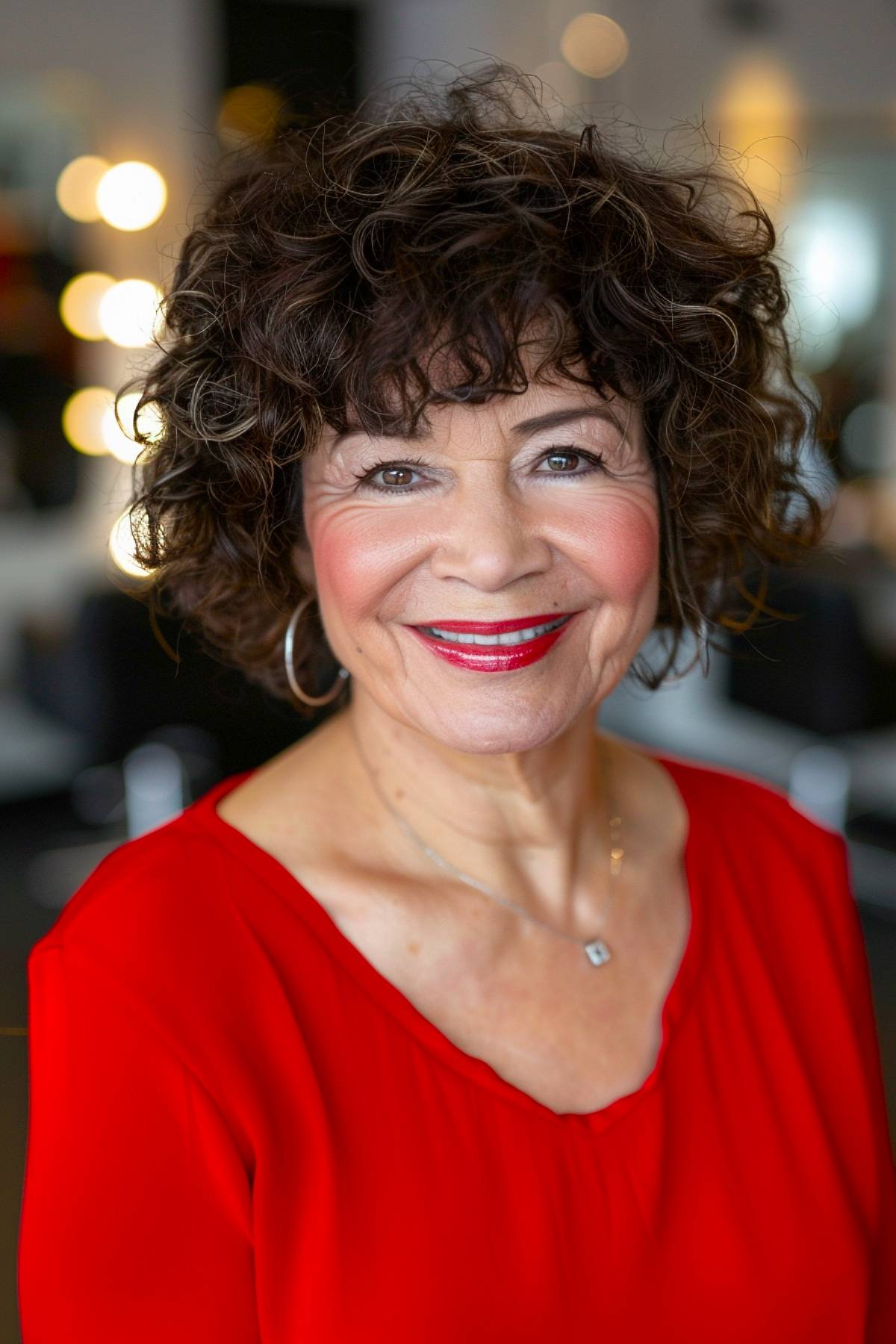 15+ Gorgeous Curly Bobs Older Women Will Love in 2025