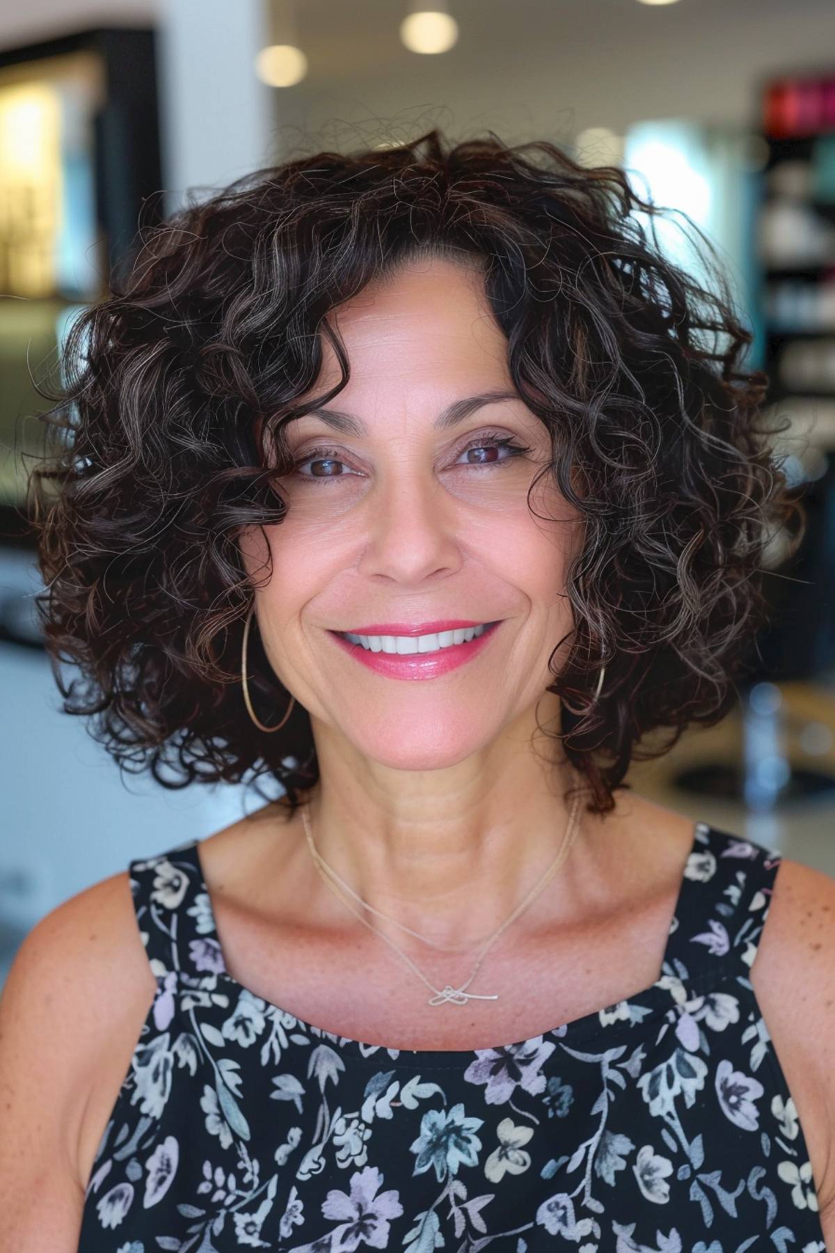 15+ Gorgeous Curly Bobs Older Women Will Love in 2025