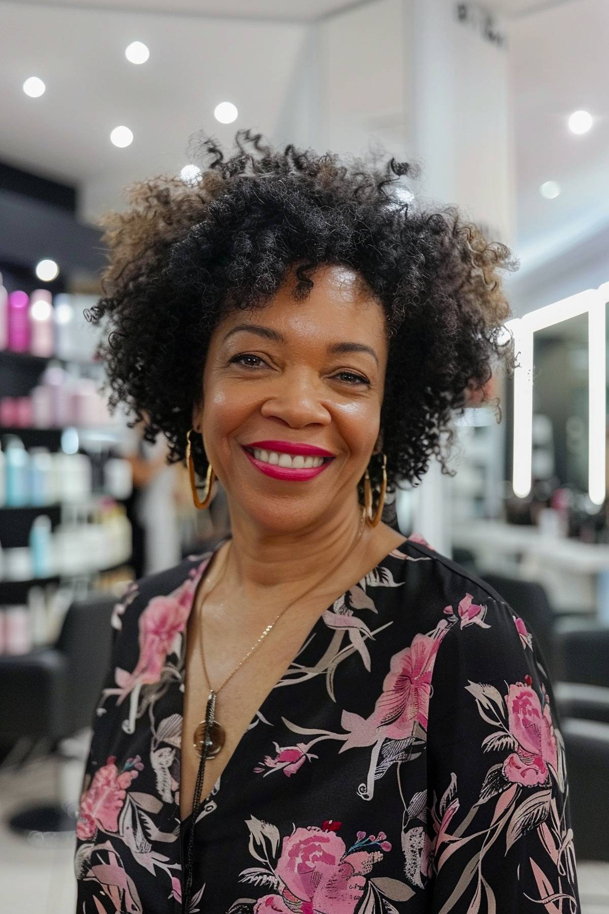 15+ Gorgeous Curly Bobs Older Women Will Love in 2025