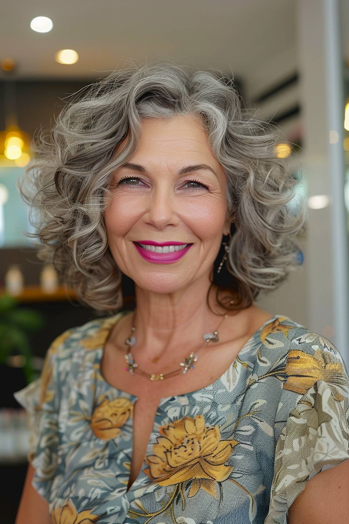 15+ Gorgeous Curly Bobs Older Women Will Love in 2025