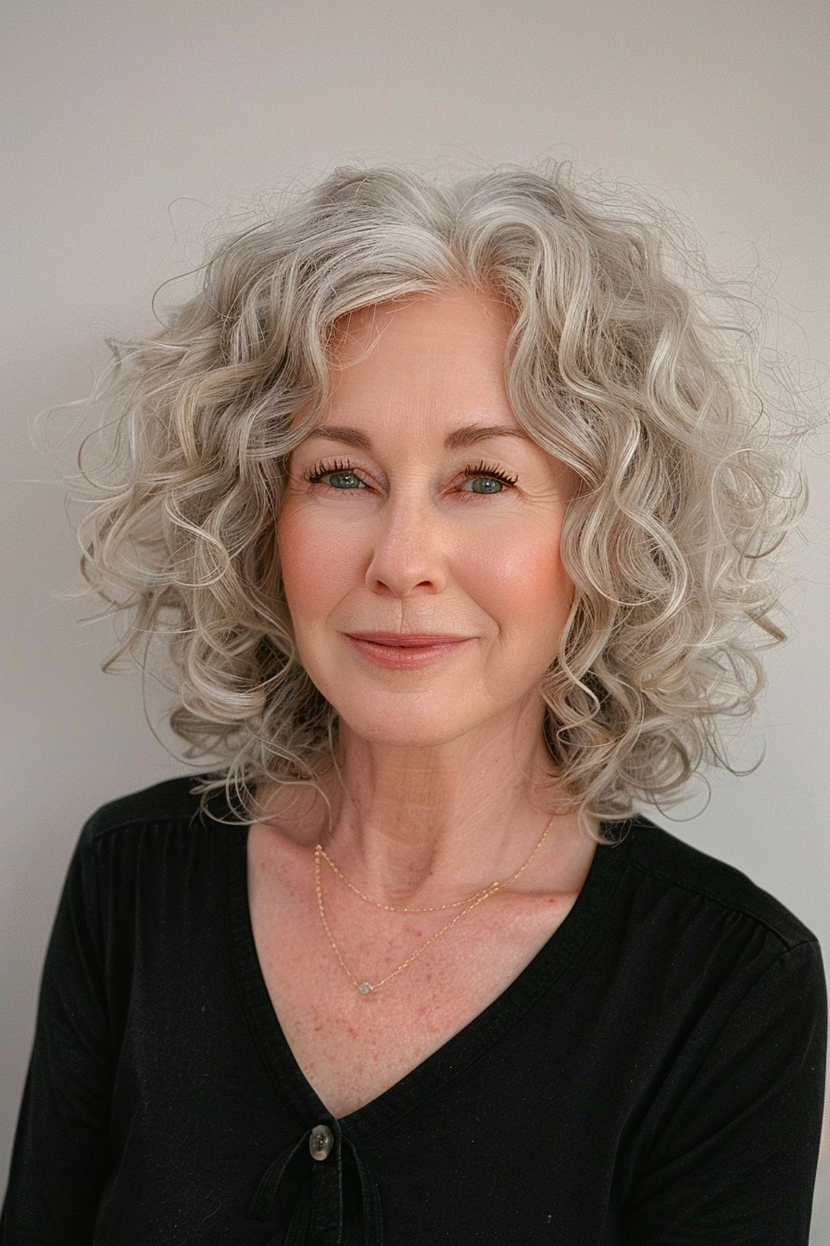 15+ Gorgeous Curly Bobs Older Women Will Love in 2025