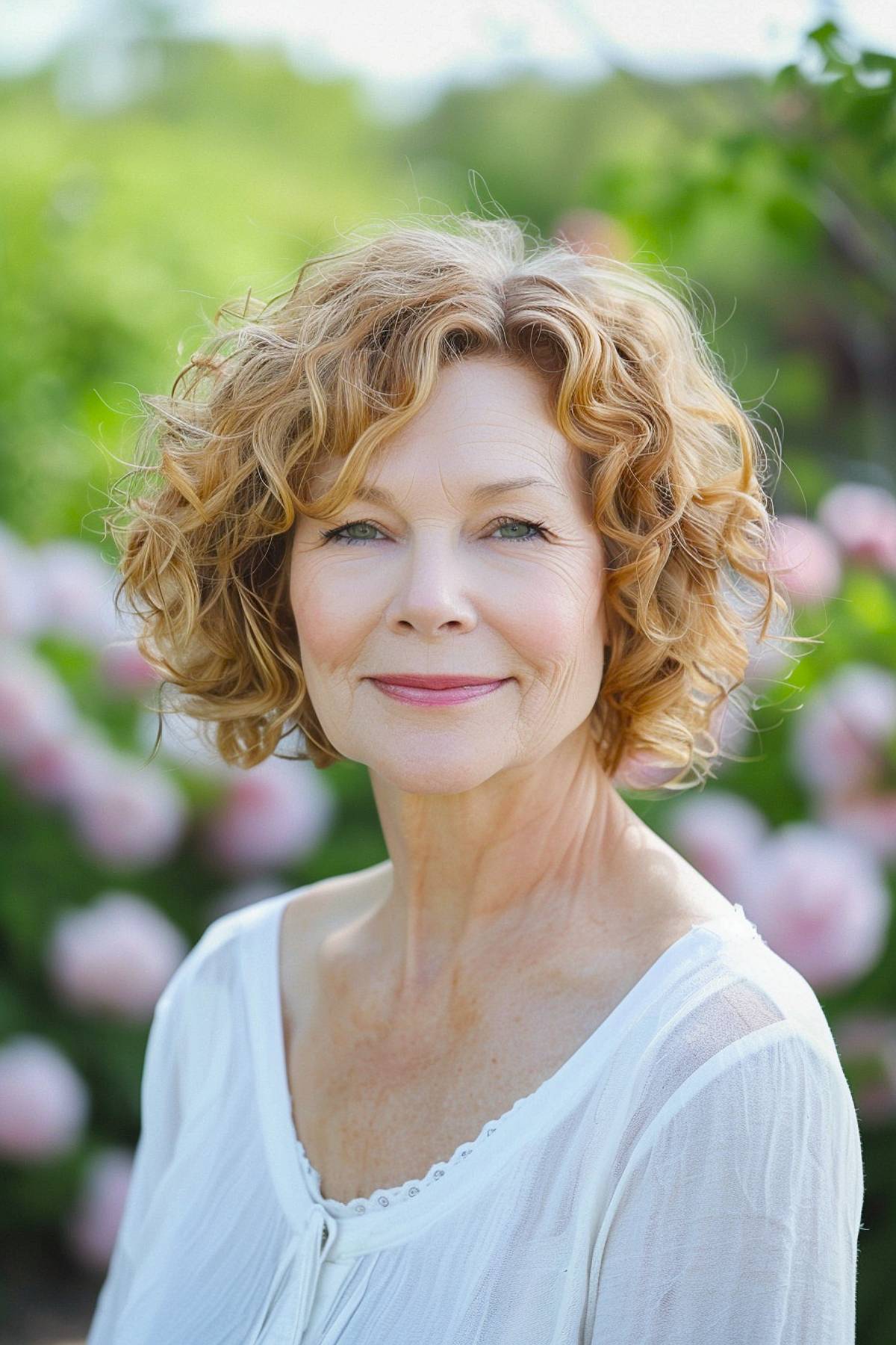 15+ Gorgeous Curly Bobs Older Women Will Love in 2025