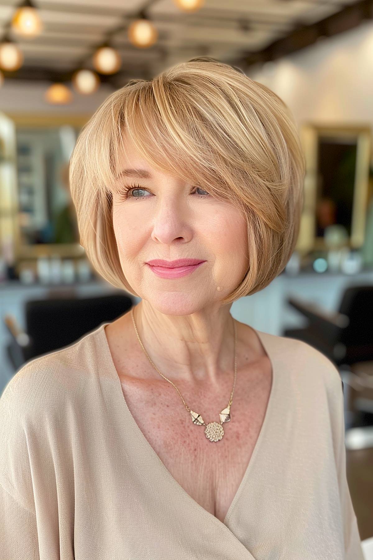 15+ Trendy Short Bob with Bangs Ideas Women Over 50 Are Loving for 2025