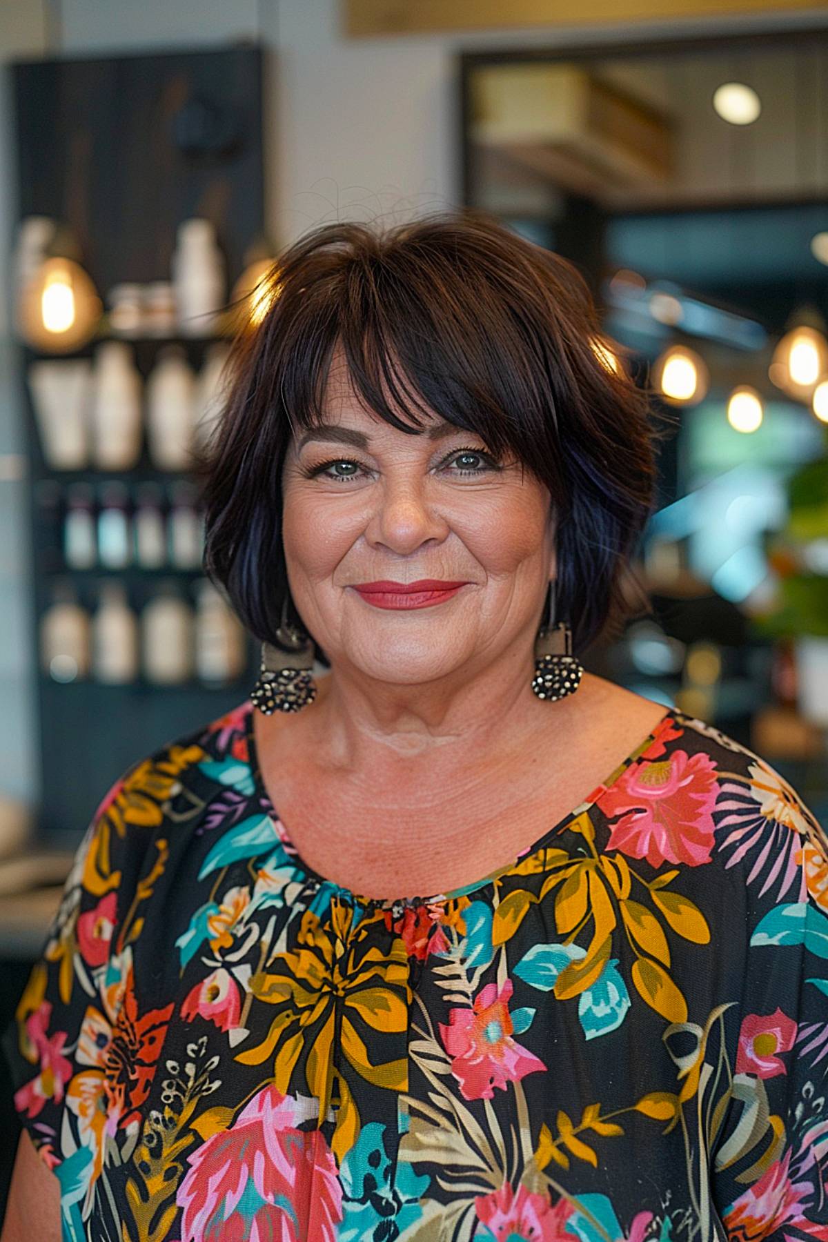 15+ Trendy Short Bob with Bangs Ideas Women Over 50 Are Loving for 2025