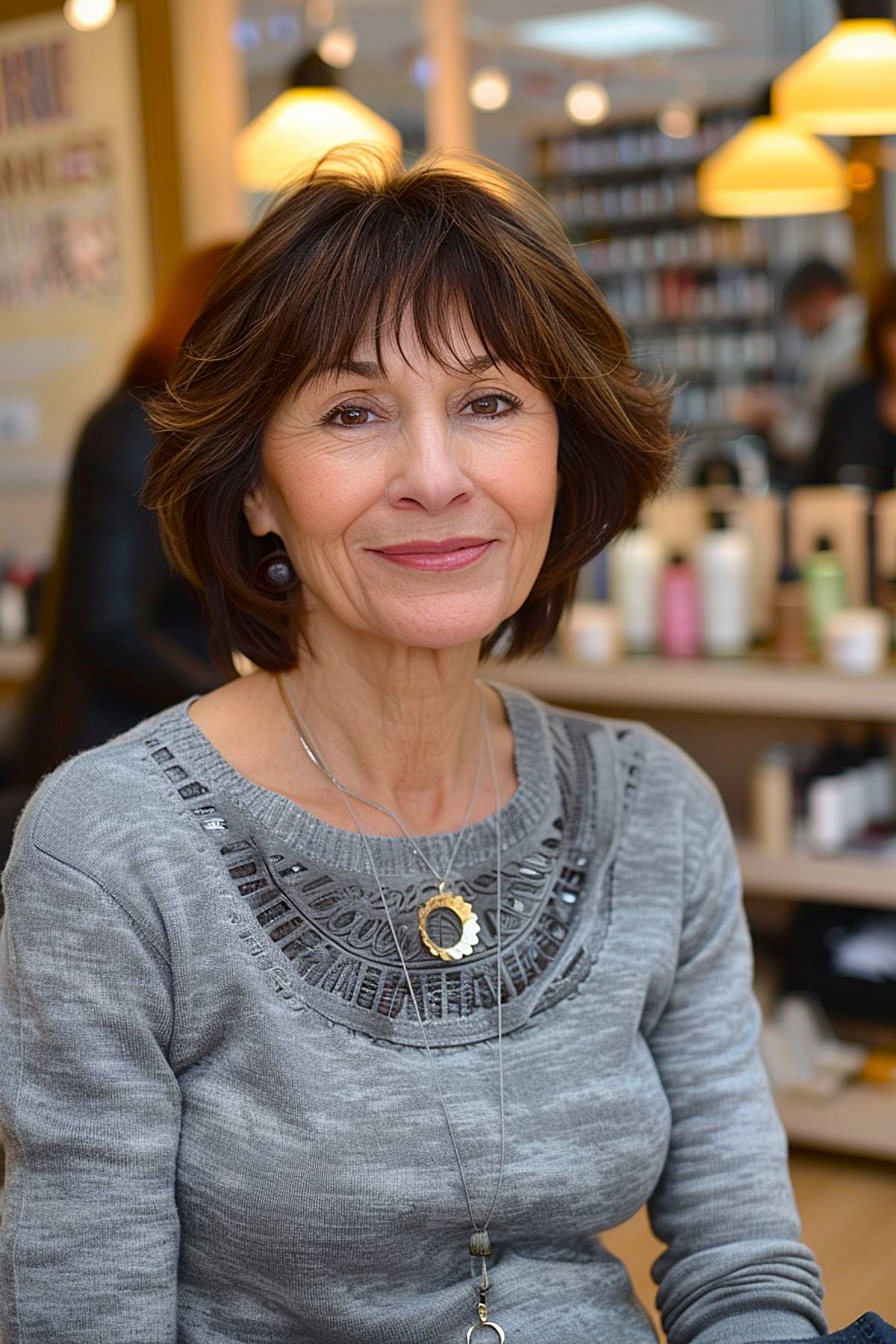 15+ Trendy Short Bob with Bangs Ideas Women Over 50 Are Loving for 2025